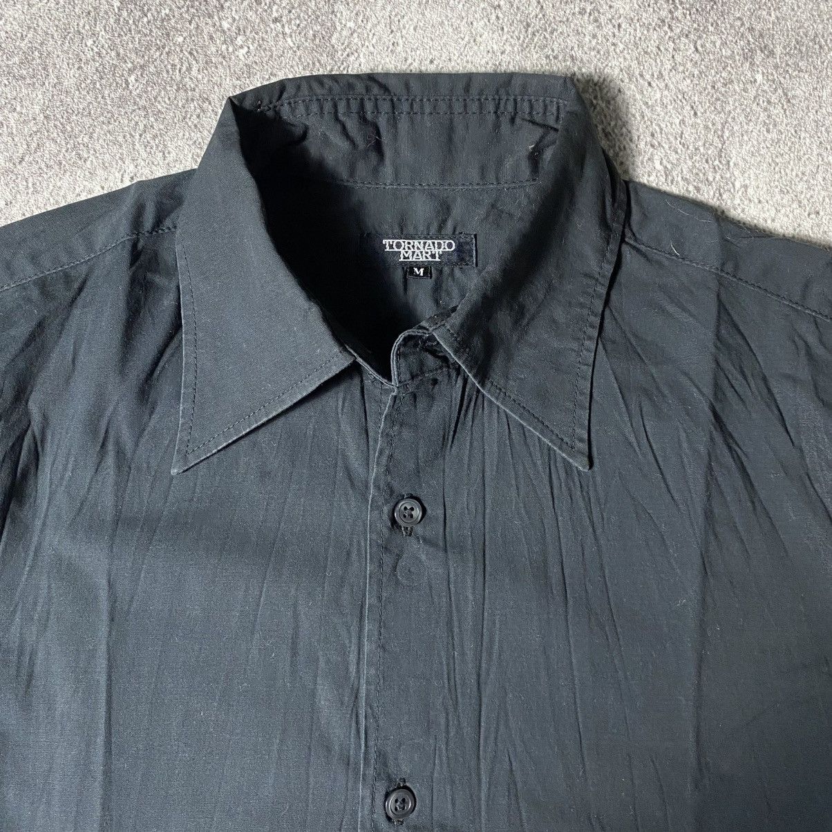 Tornado Mart Vintage Tornado Mart Black Shirt Size US M / EU 48-50 / 2 - 2 Thumbnail