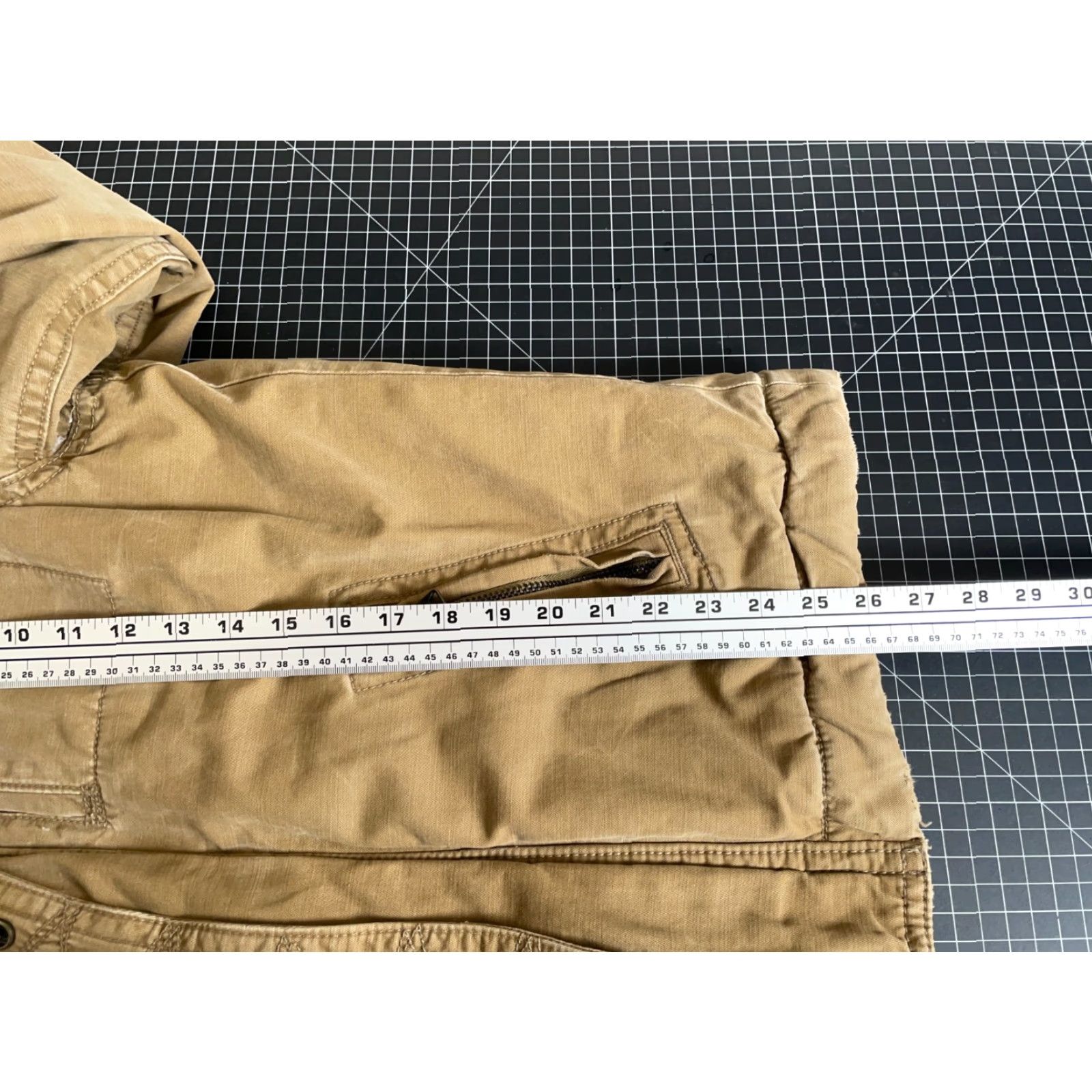American Eagle Outfitters American Eagle Outfitters Jacket Men's Medium Beige Flannel Lined Workwear Size US M / EU 48-50 / 2 - 7 Thumbnail