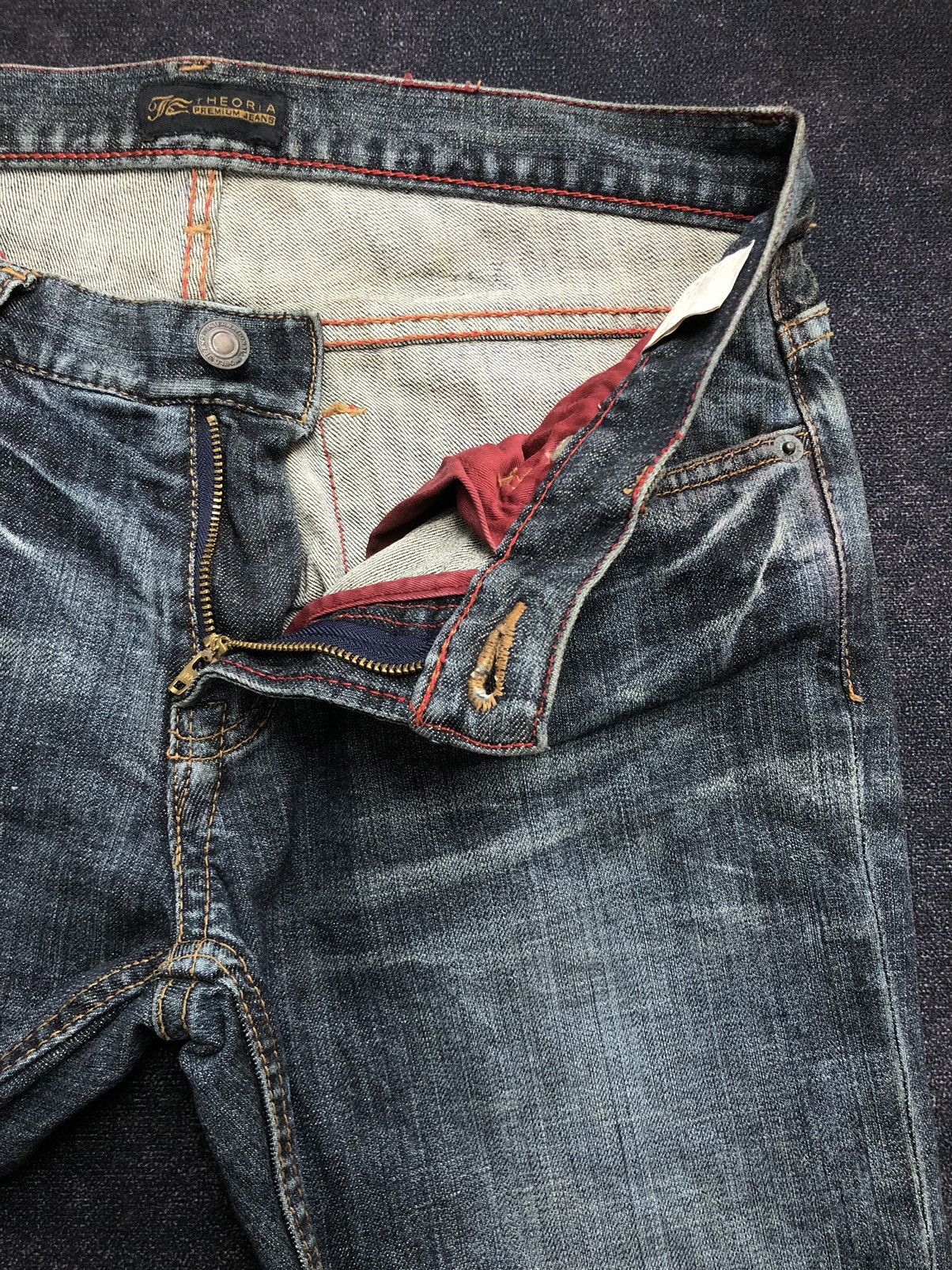 Japanese Brand × Vintage Vintage Japanese Brand Theoria Blue Jeans lgb style Size US 31 - 9 Thumbnail