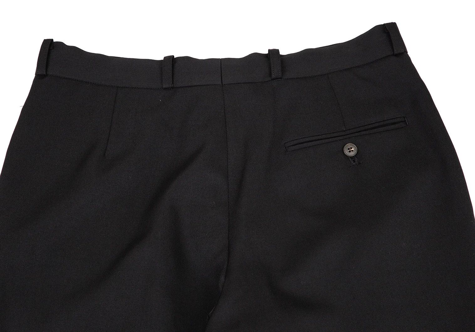 Jean Paul Gaultier Junior Gaultier Black Gabardine Zip Knee Patch Pants Size US 34 / EU 50 - 10 Thumbnail