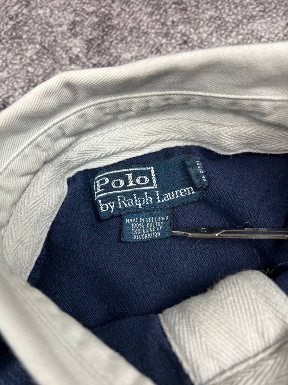 Polo Ralph Lauren Polo Ralph Lauren Rugby Shirt Long Sleeve Y2K Size US L / EU 52-54 / 3 - 7 Thumbnail