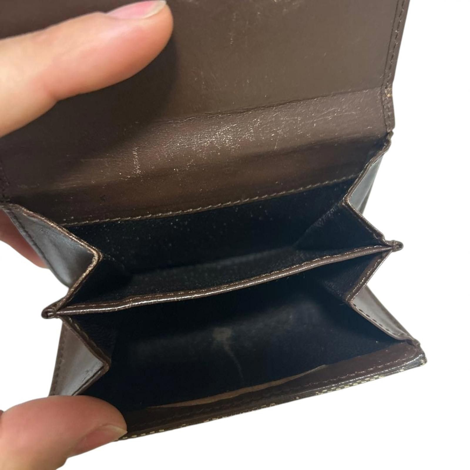 Prada Prada - Black Patent Leather Wallet Size ONE SIZE - 2 Thumbnail