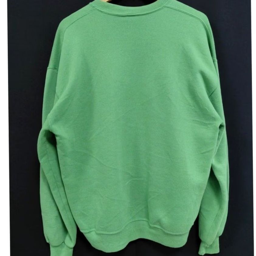 Russell Athletic VINTAGE Russell Athletic Sweatshirt Green XL Made in USA Knit Men Graphic Print Warmth Size US XL / EU 56 / 4 - 2 Thumbnail