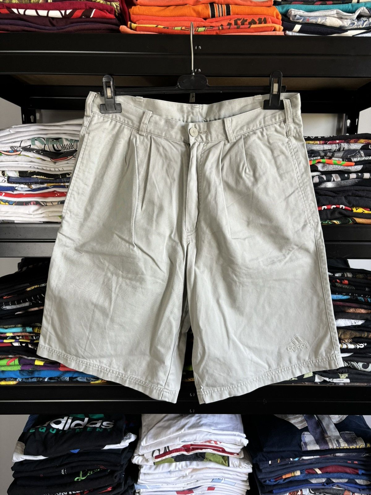 Adidas Vintage Adidas Golf Shorts Size M 32 old money chinos drip Size US 32 / EU 48 - 1 Thumbnail