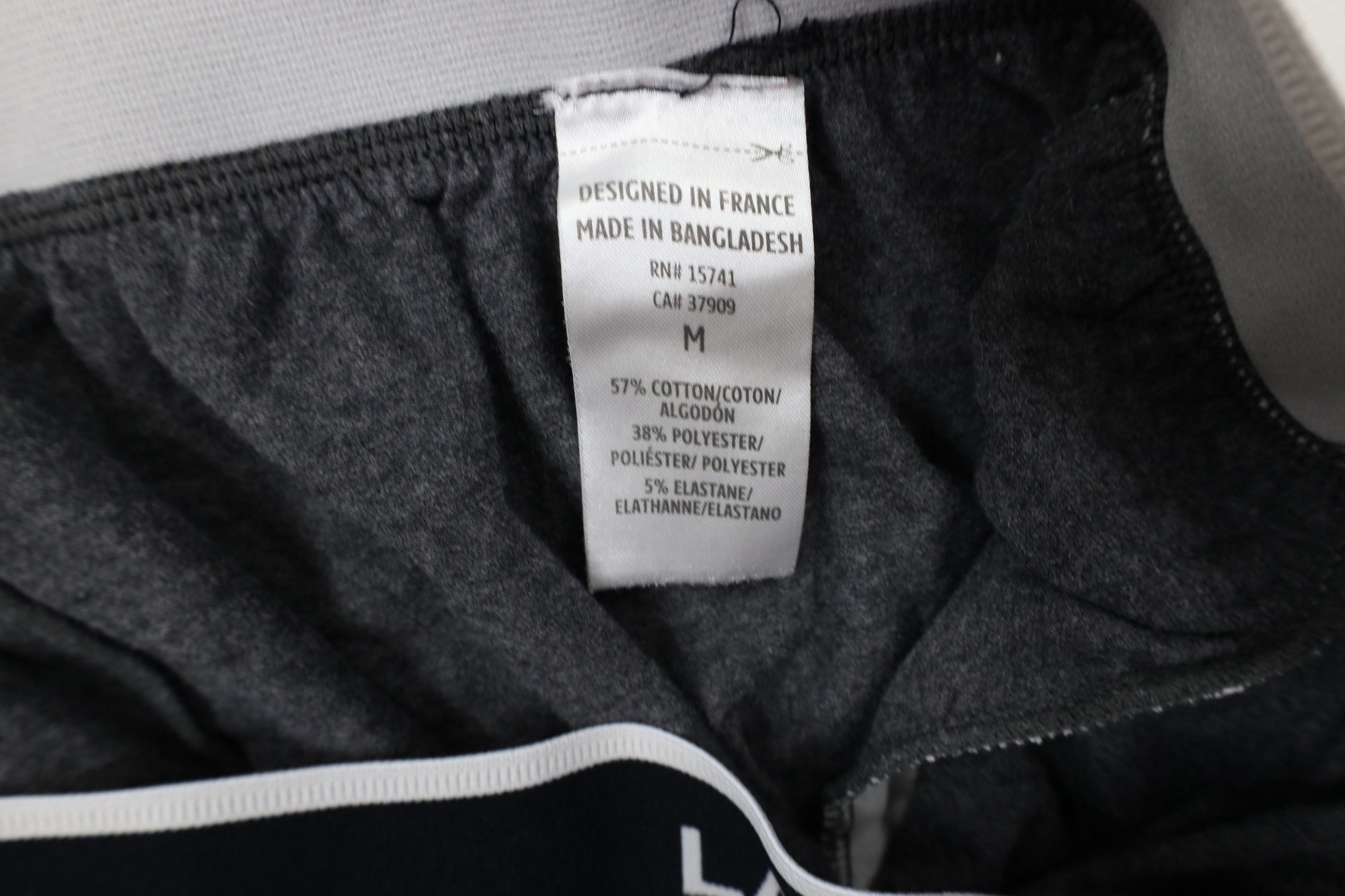 Lacoste × Vintage Lacoste Out Croc Logo Wide Leg Sleep Loungewear Pants Gray Size US 34 / EU 50 - 8 Thumbnail