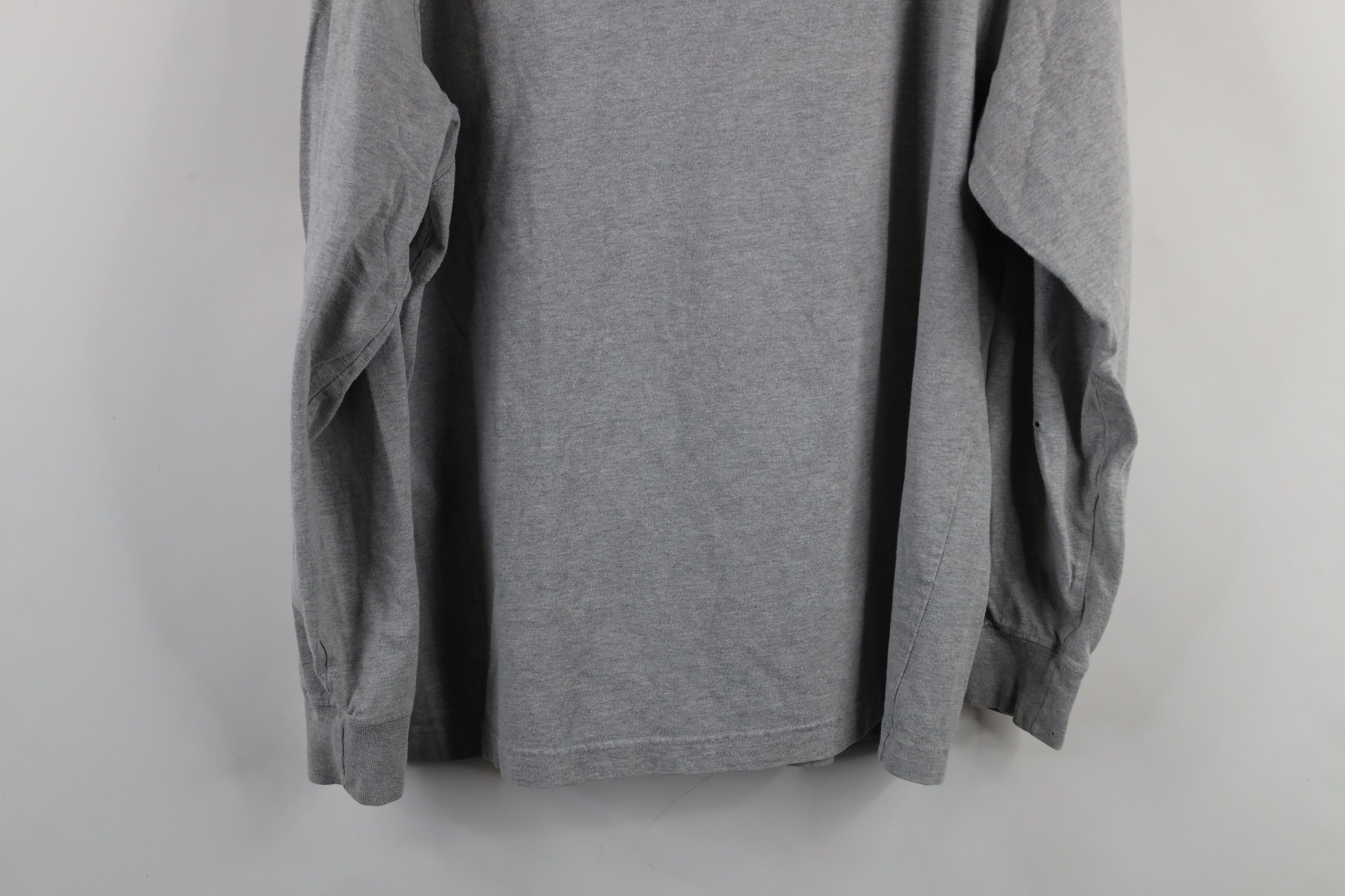 Abercrombie & Fitch × Vintage Vintage 90s Abercrombie & Fitch Long Sleeve T-Shirt Gray USA Size US M / EU 48-50 / 2 - 15 Thumbnail