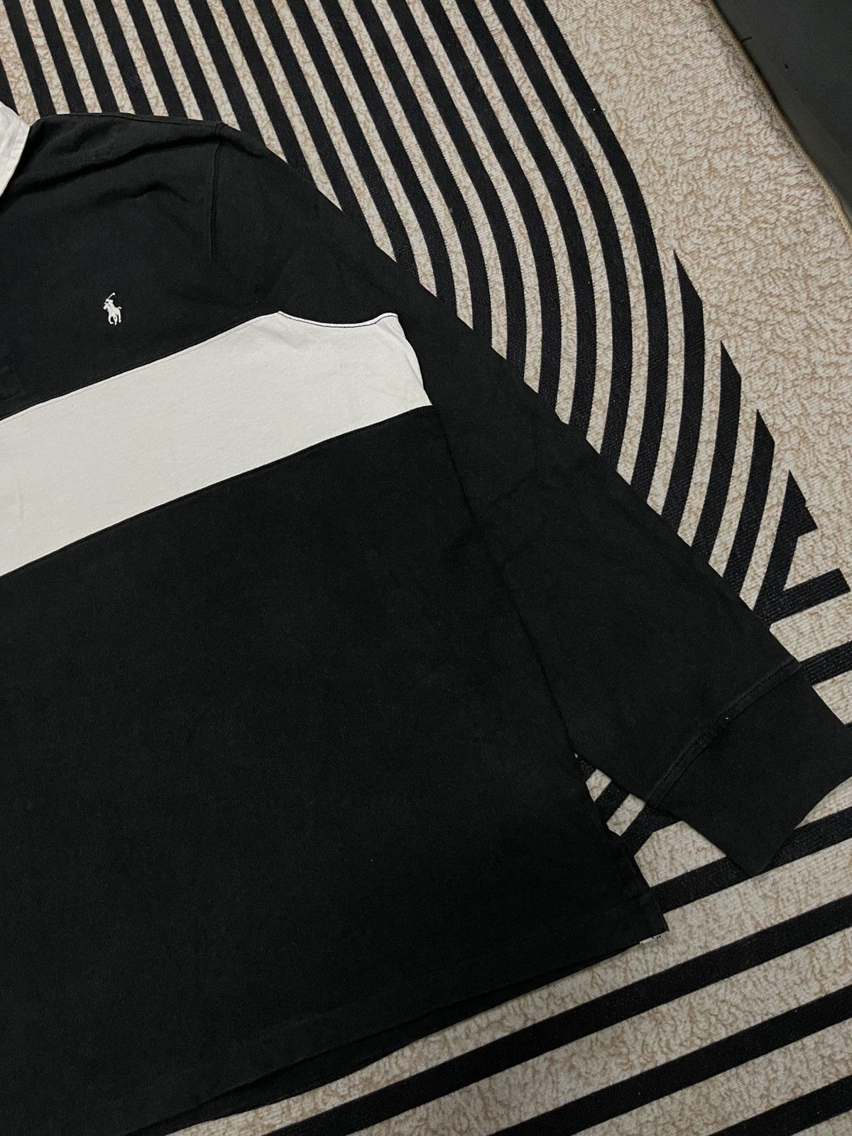Polo Ralph Lauren VINTAGE POLO RALPH LAUREN SMALL PONY POLO LONG SLEEVE Size US XXL / EU 58 / 5 - 4 Thumbnail