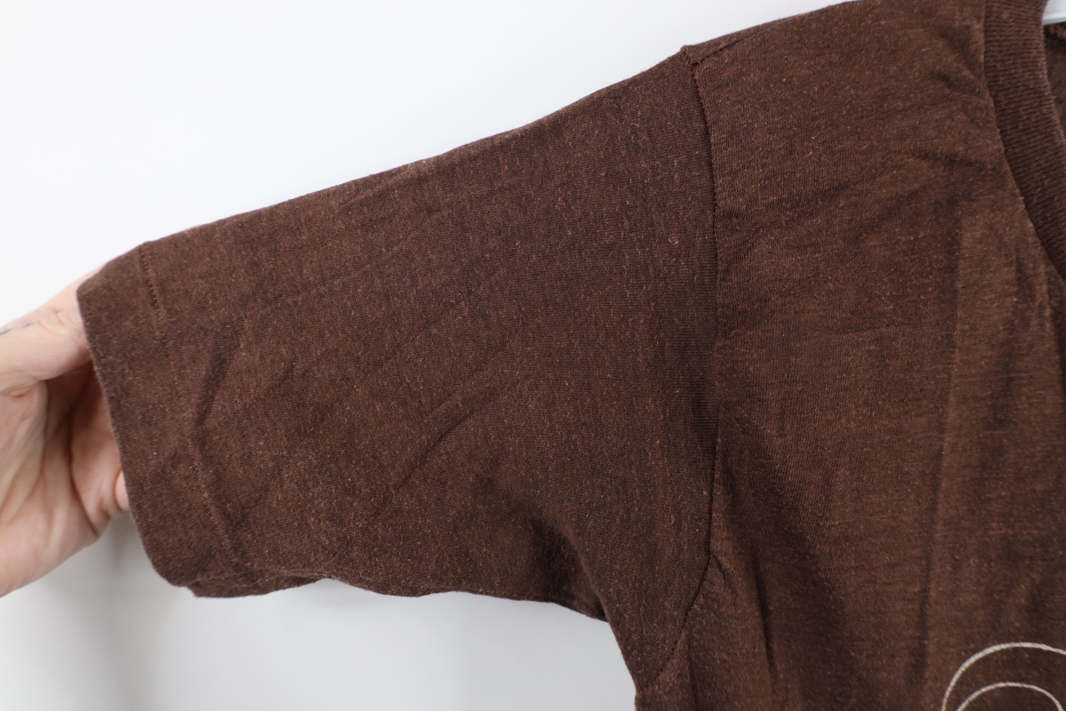 Vintage Vintage 70s Tony Packos Cafe Toledo Ohio T-Shirt Brown USA Size M / US 6-8 / IT 42-44 - 7 Thumbnail