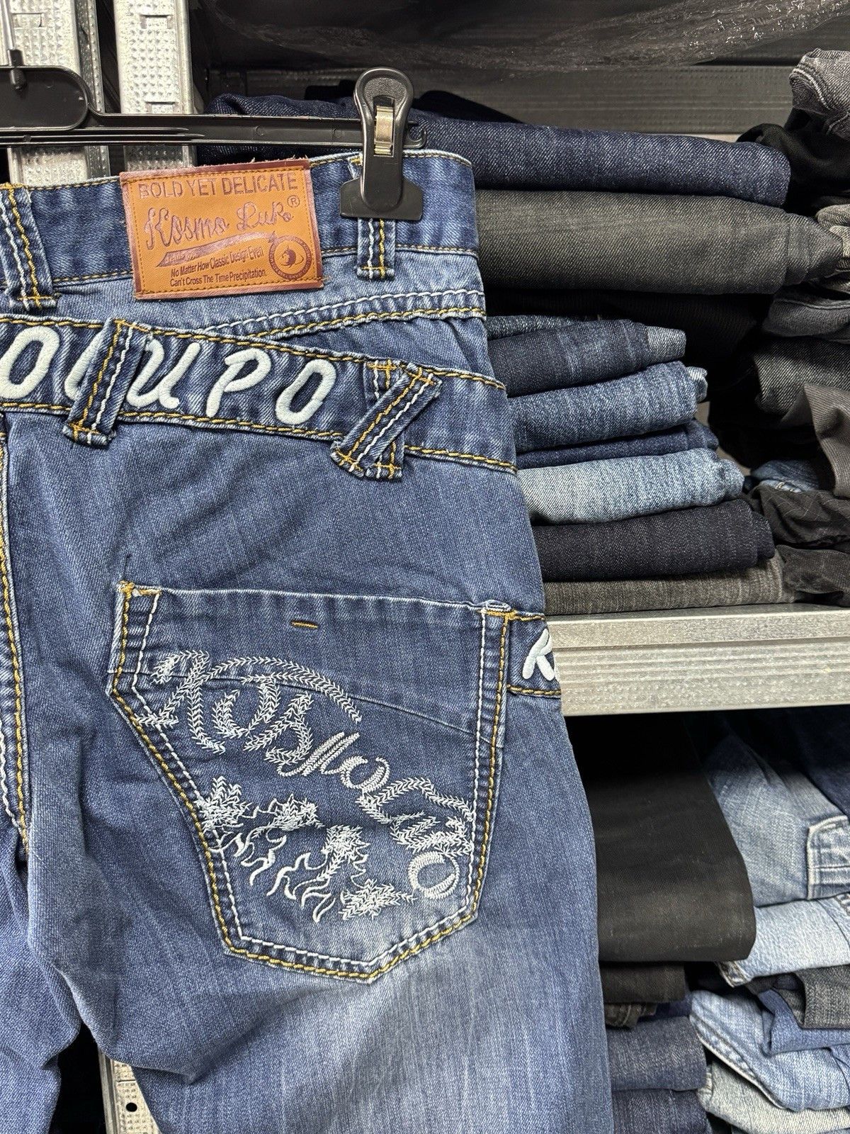 Other Kosmo Lupo y2k Denim Zipper Japan Style Distressed Jeans Size US 32 / EU 48 - 9 Thumbnail