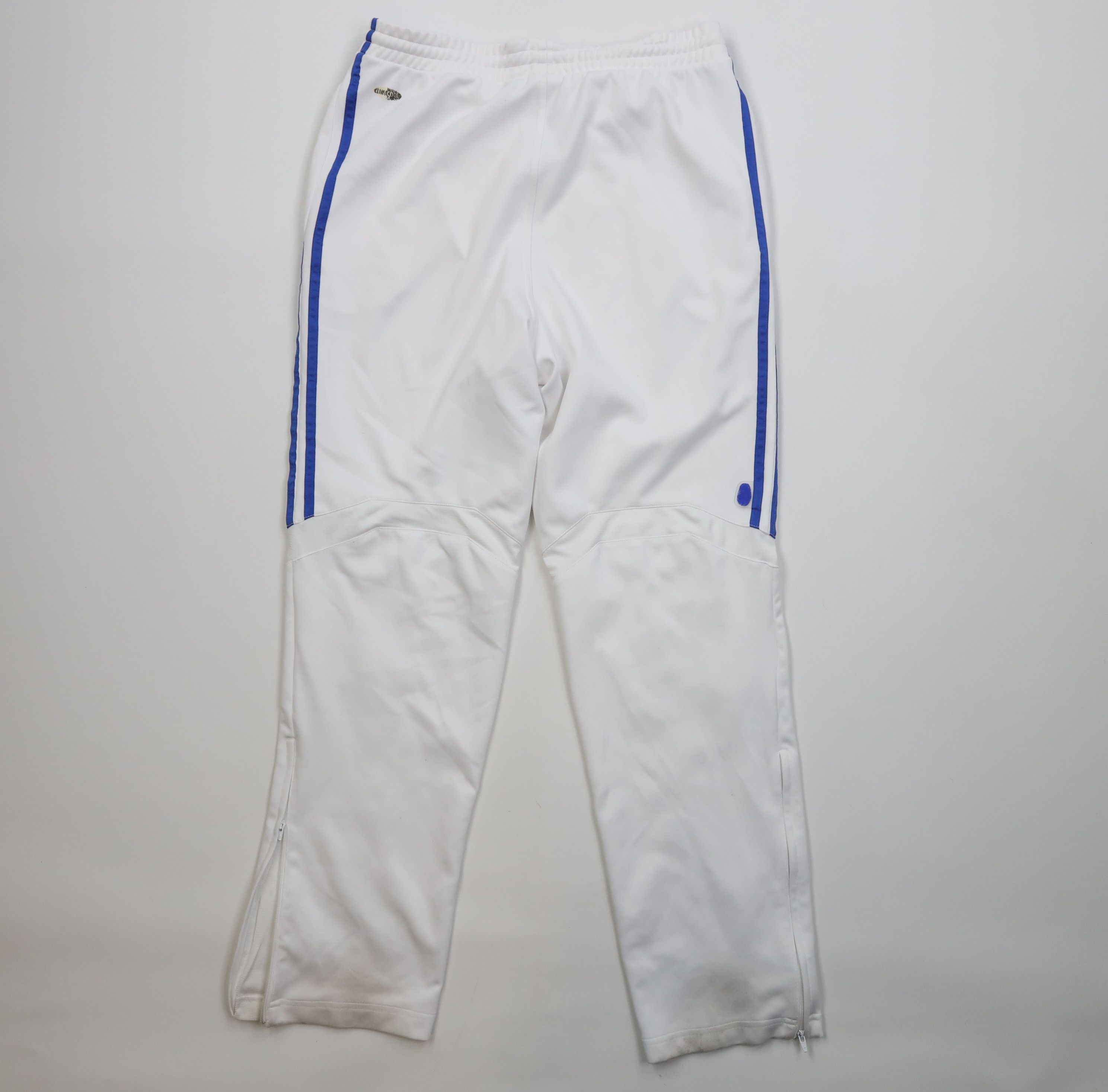 Adidas Vintage Y2K 2004 Adidas Warm Up Tapered Leg Pants White Size US 32 / EU 48 - 11 Thumbnail