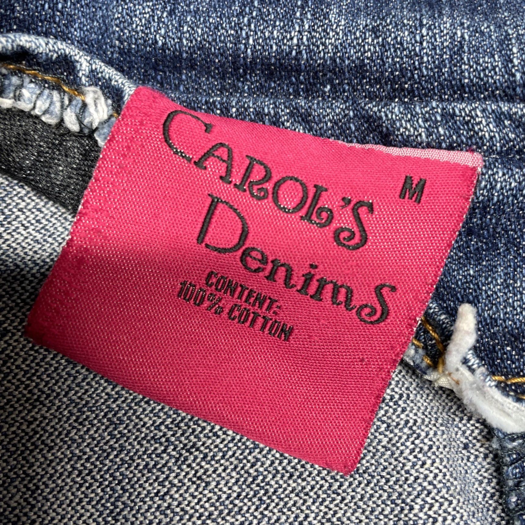 Denime VINTAGE Jean Women Denim Blazer Jacket Size M Blue 100% Cotton Basic Jacket Size M / US 6-8 / IT 42-44 - 2 Thumbnail