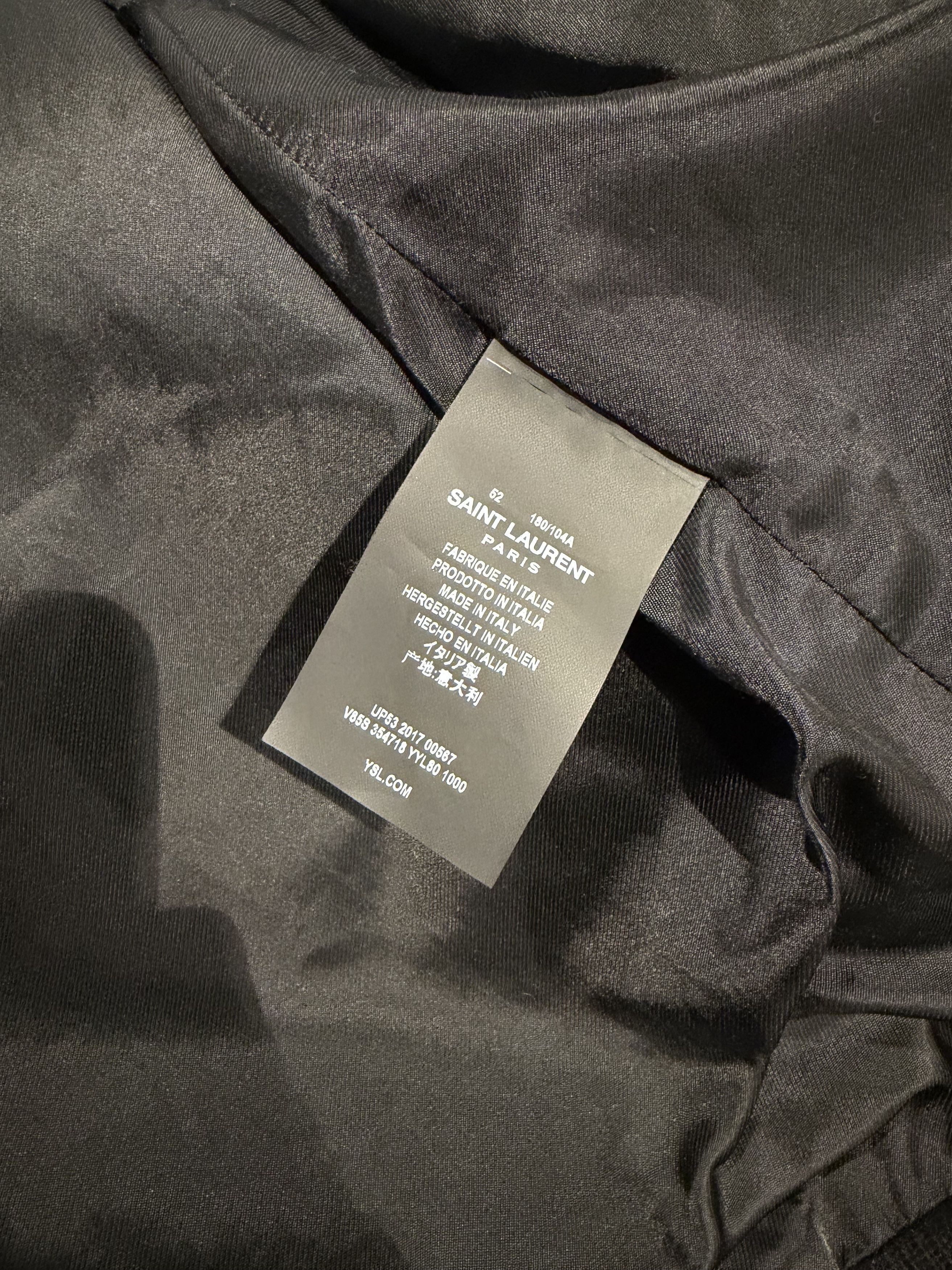 Saint Laurent Paris Saint Laurent Teddy Jacket – BRAND NEW - Black / Ivory 52 Size US L / EU 52-54 / 3 - 6 Thumbnail