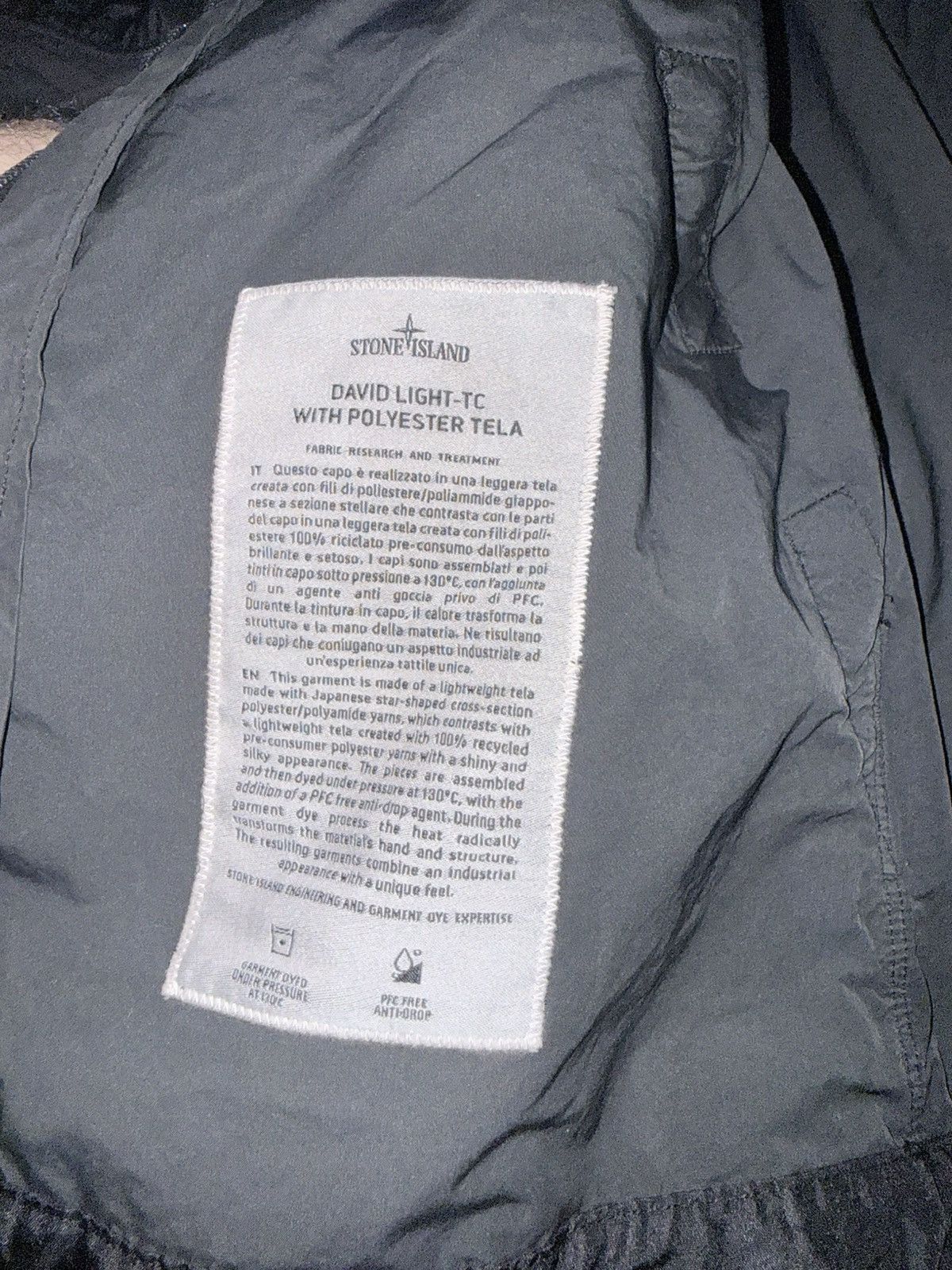 Stone Island Stone island DAVID LIGHT-TC WITH POLYESTER TELA Size US M / EU 48-50 / 2 - 13 Thumbnail