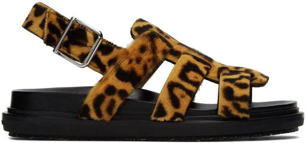 Marni o1w1db10824 Sandal in Black Size US 9 / IT 39 - 1 Thumbnail