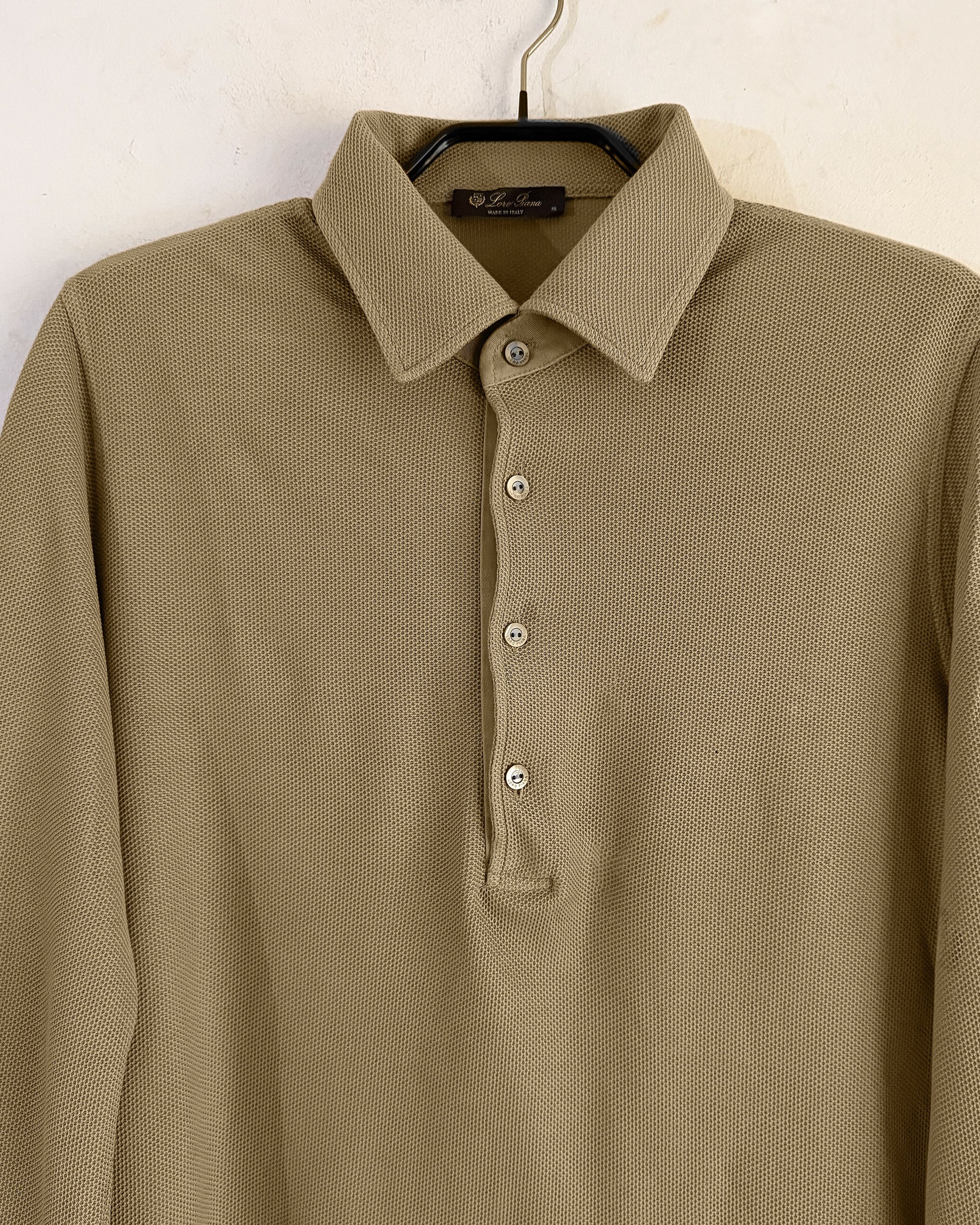 Loro Piana Luxury Tailored Cotton Knit Polo Size US S / EU 44-46 / 1 - 4 Thumbnail