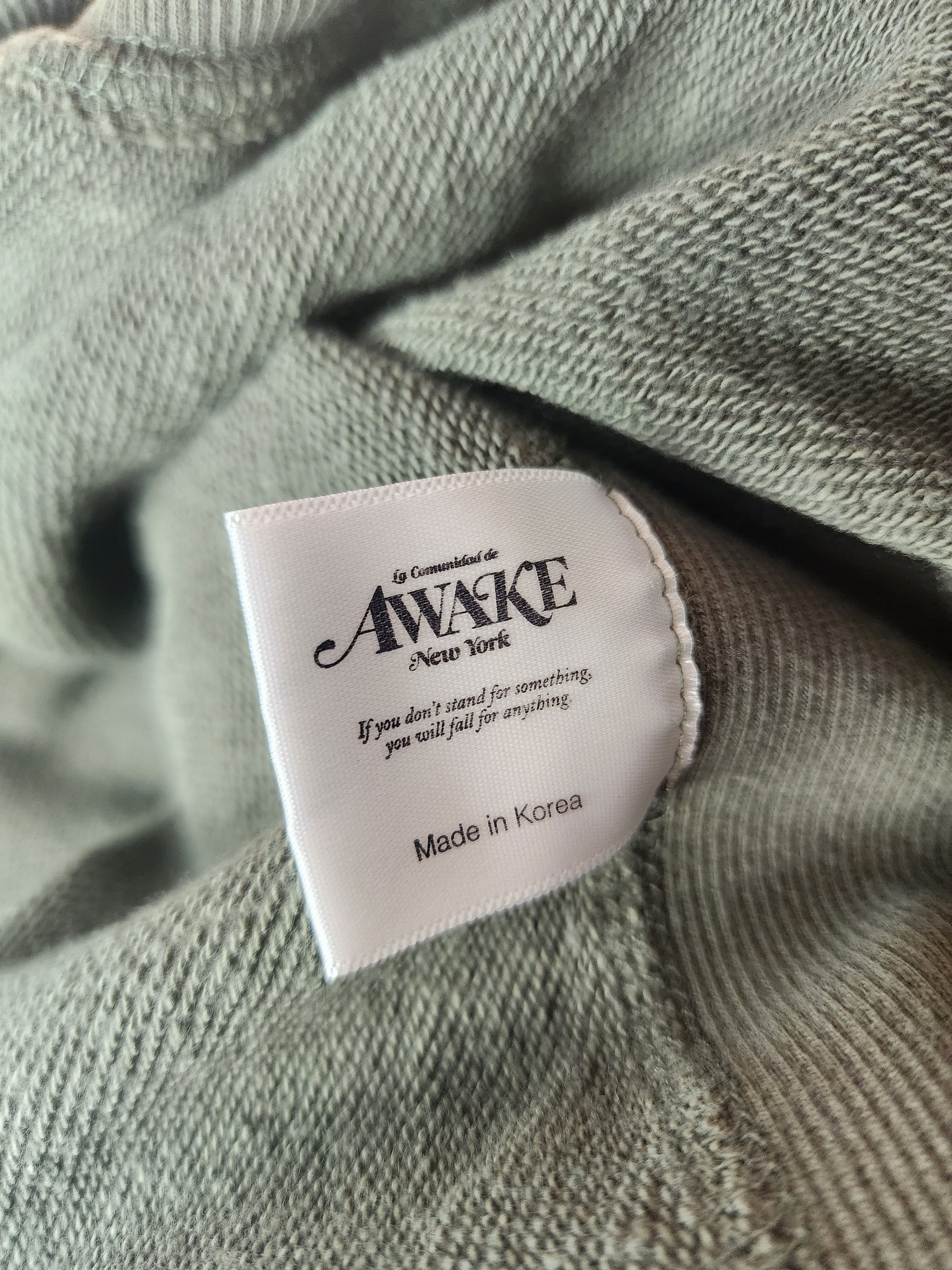 Awake NY Military Logo Embroidered Hoodie Size US XXL / EU 58 / 5 - 5 Thumbnail