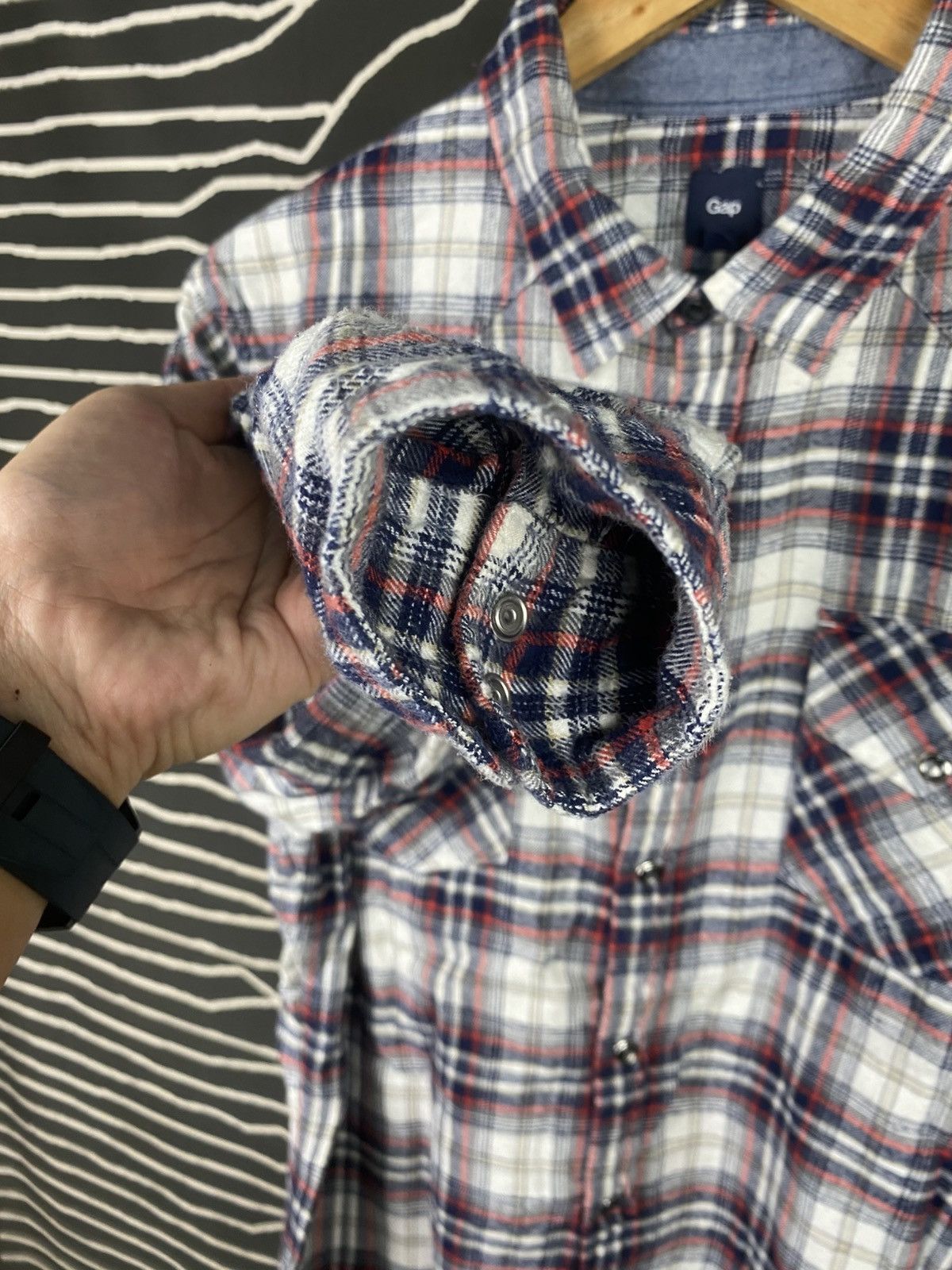 Gap GAP Flannel Shirt Size US L / EU 52-54 / 3 - 7 Thumbnail