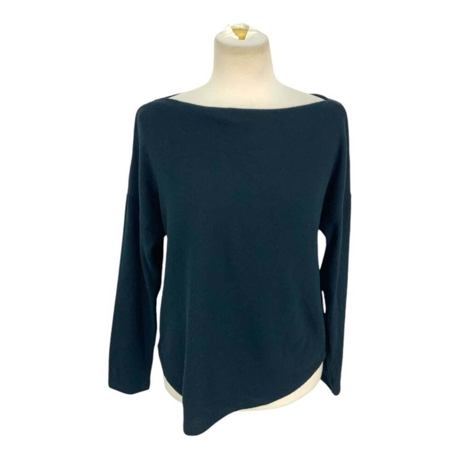 Other Caslon Cozy Hacci Knit Top Black Size Small NWOT $49 MSRP Size S / US 4 / IT 40 - 2 Thumbnail