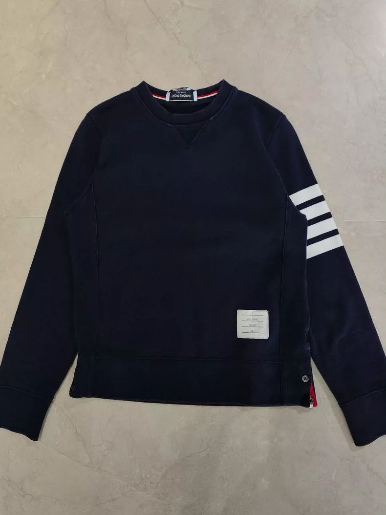 Thom Browne Thom Browne Dark blue hoodie Size US S / EU 44-46 / 1 - 1 Thumbnail