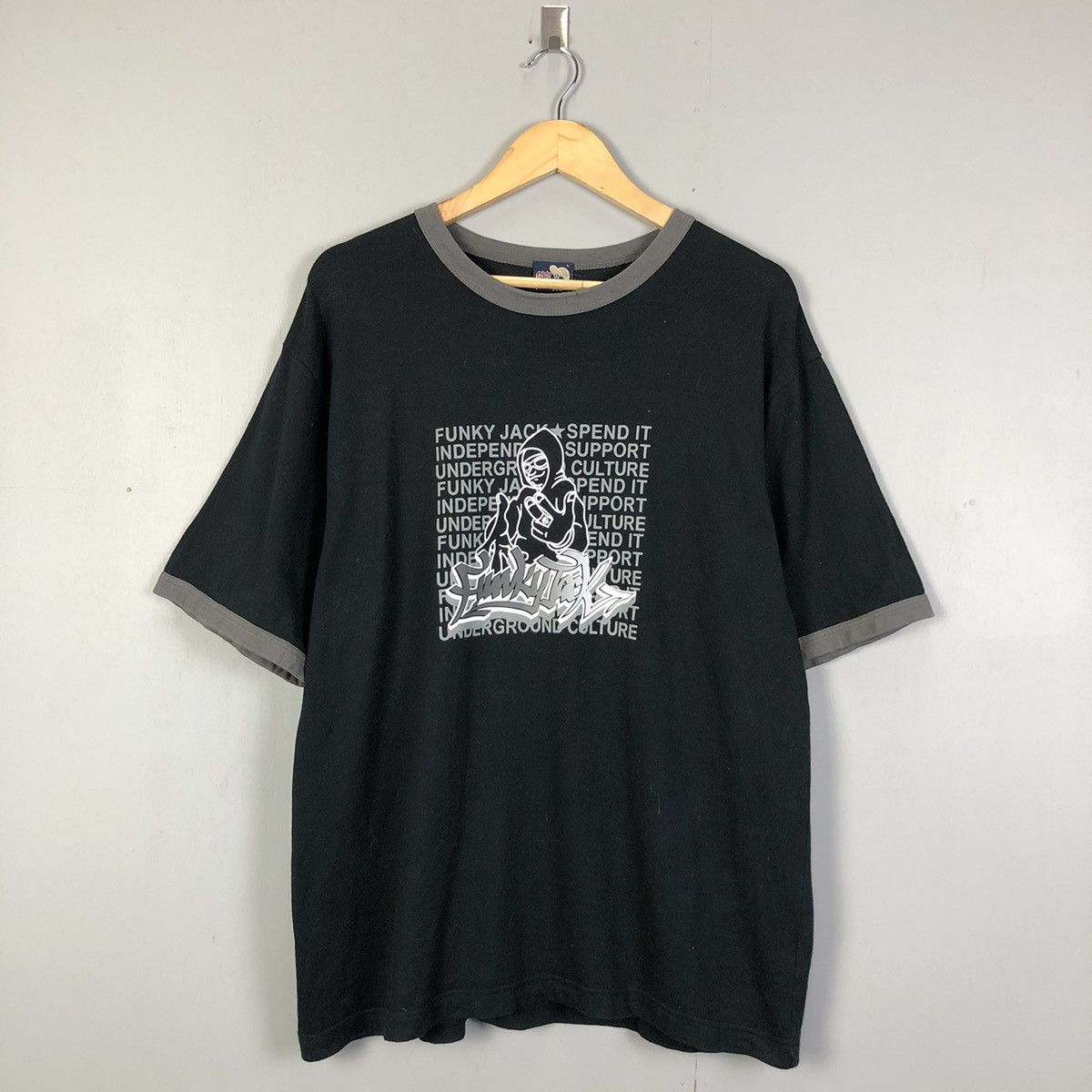 Rap Tees Vintage y2k Funky Jack Underground Culture Tshirt Size US L / EU 52-54 / 3 - 4 Thumbnail