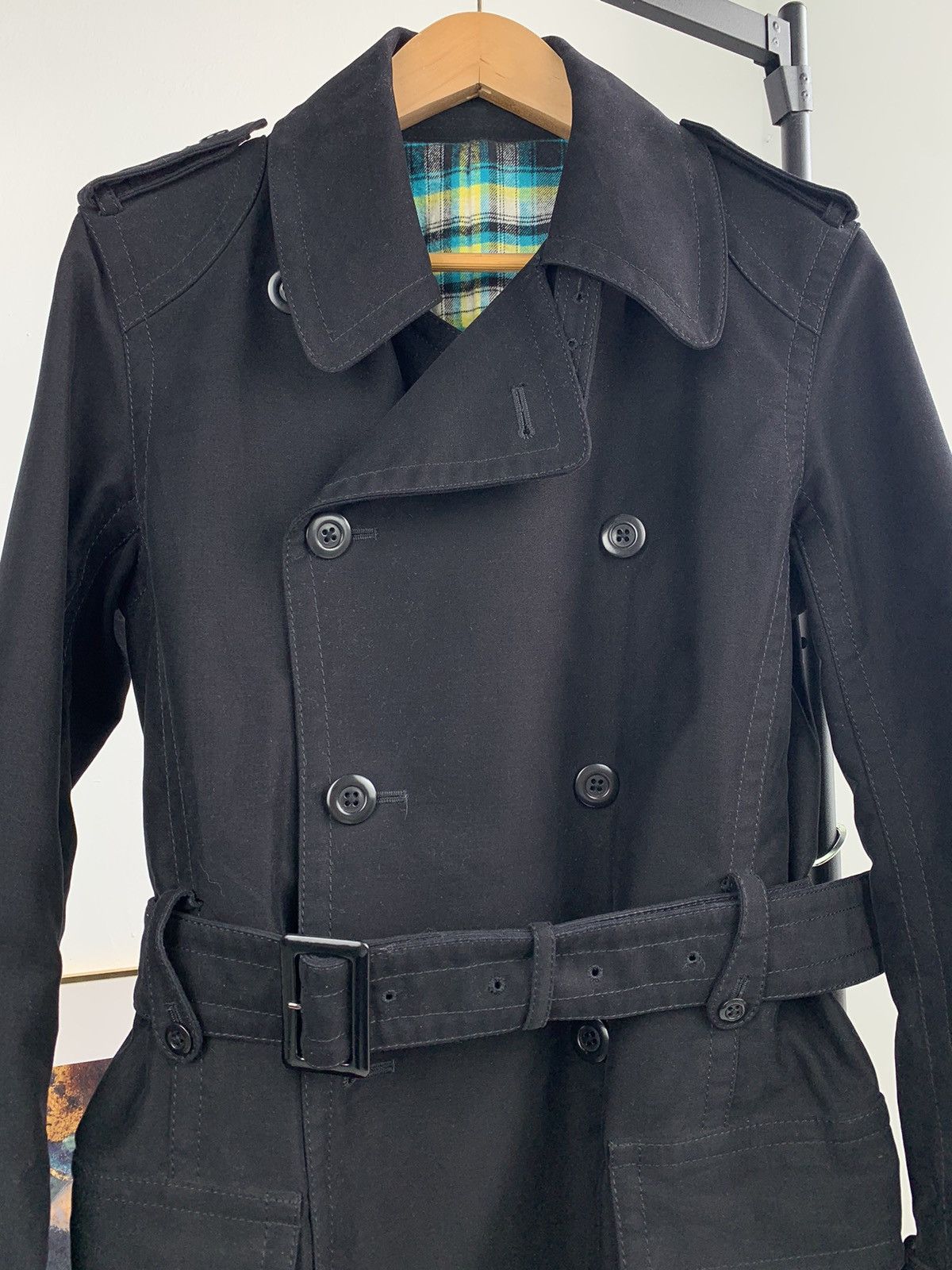 Yuji Yamada Yuji Yamada Double Breast Trench coat Size US S / EU 44-46 / 1 - 2 Thumbnail