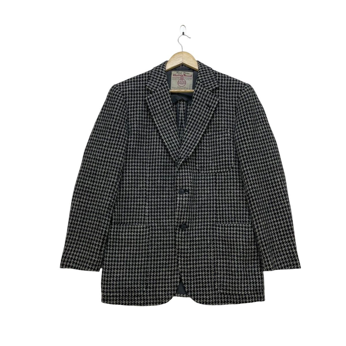 Designer × Harris Tweed × Japanese Brand 💥Vintage Harris Tweed Jacket Size US M / EU 48-50 / 2 - 1 Thumbnail
