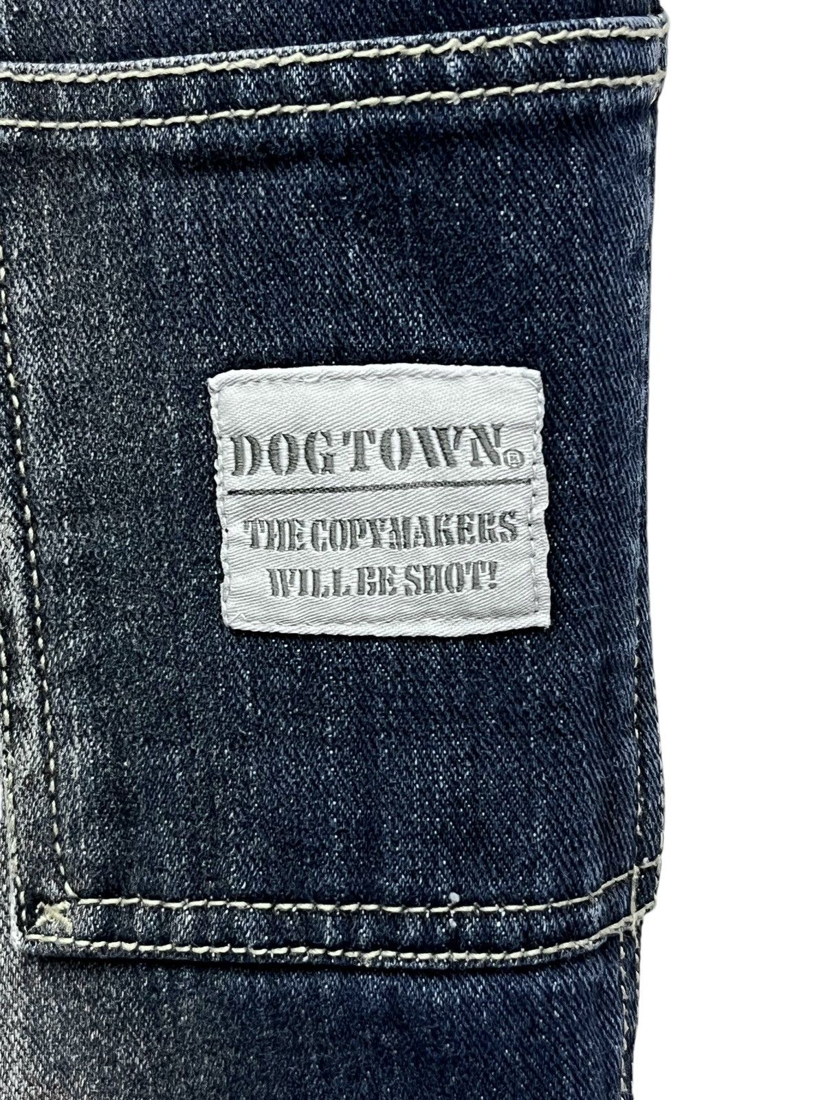 Dogtown 🔥Vintage DOGTOWN BLACK DRAGON Baggy Skateboards Denim Size US 34 / EU 50 - 14 Thumbnail