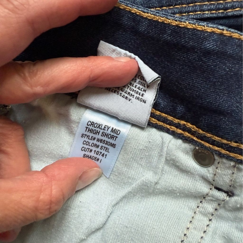 Hudson Hudson Jeans Blue Jean Shorts Classic Style Size 29" - 7 Thumbnail