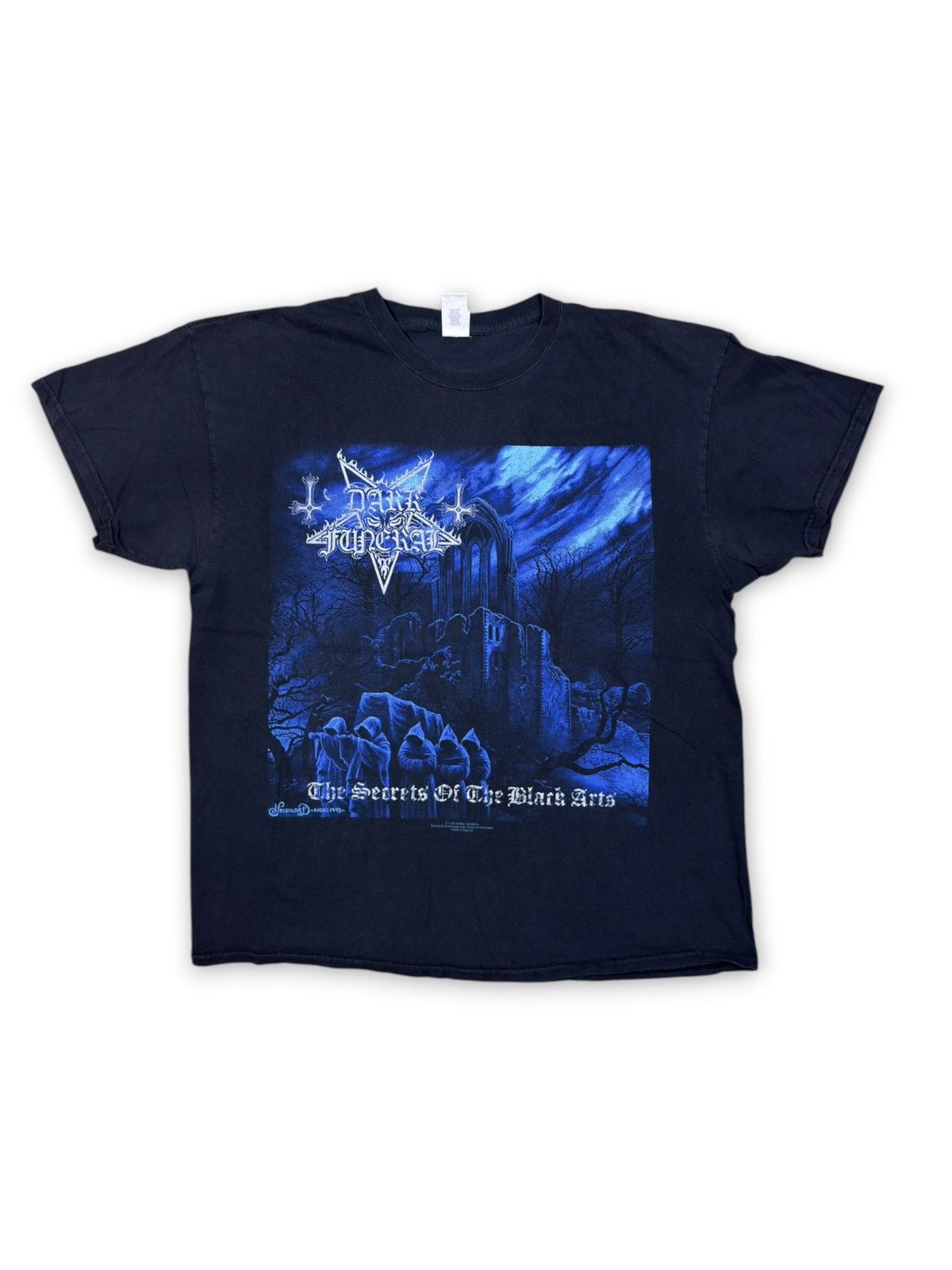 Band Tees *RARE* 1998 VINTAGE TEE BLACK METAL DARK FUNERAL Size US XL / EU 56 / 4 - 1 Thumbnail