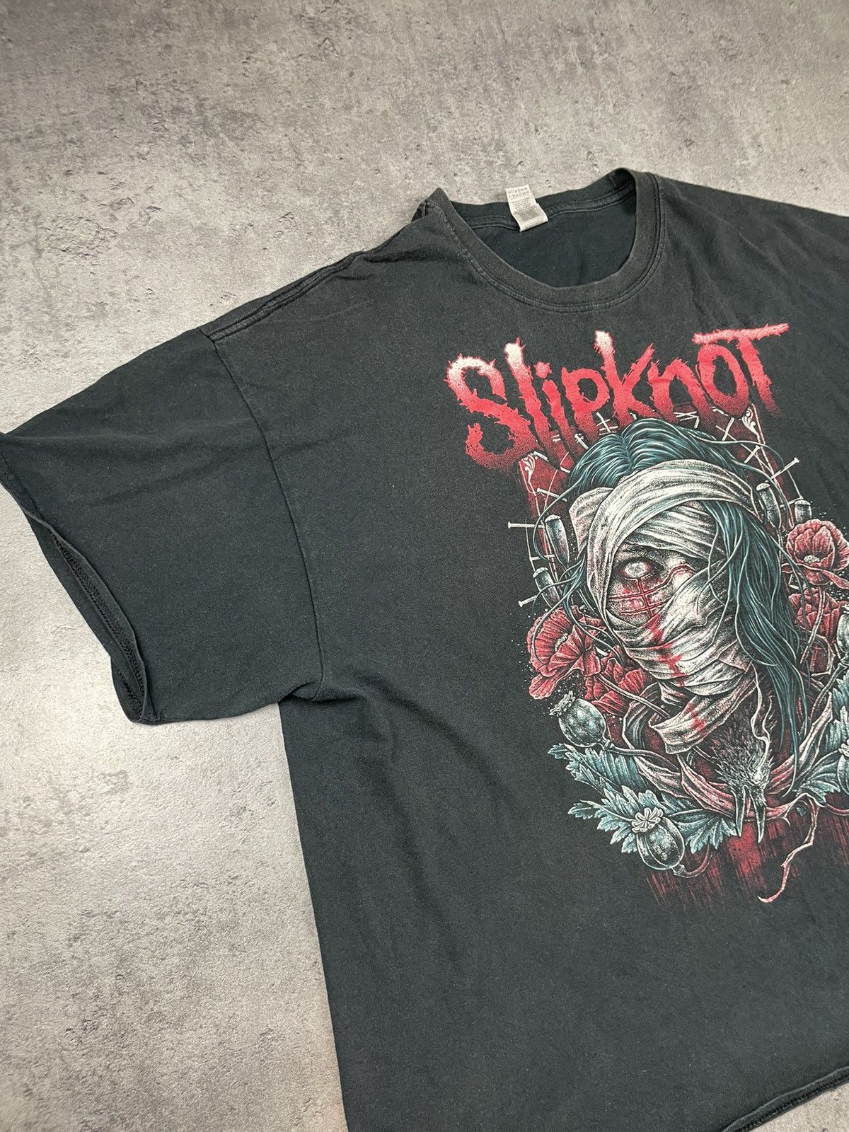 Band Tees × Slipknot × Vintage slipknot merch band tee vintage retro oversize baggy 90s 00s Size US XL / EU 56 / 4 - 4 Thumbnail
