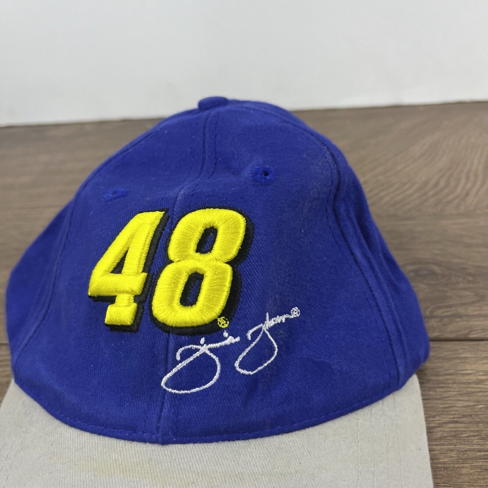 Other Jimmie Johnson 48 Hat NASCAR 48 Hat Blue Hat Adjustable Blue Size ONE SIZE - 7 Thumbnail