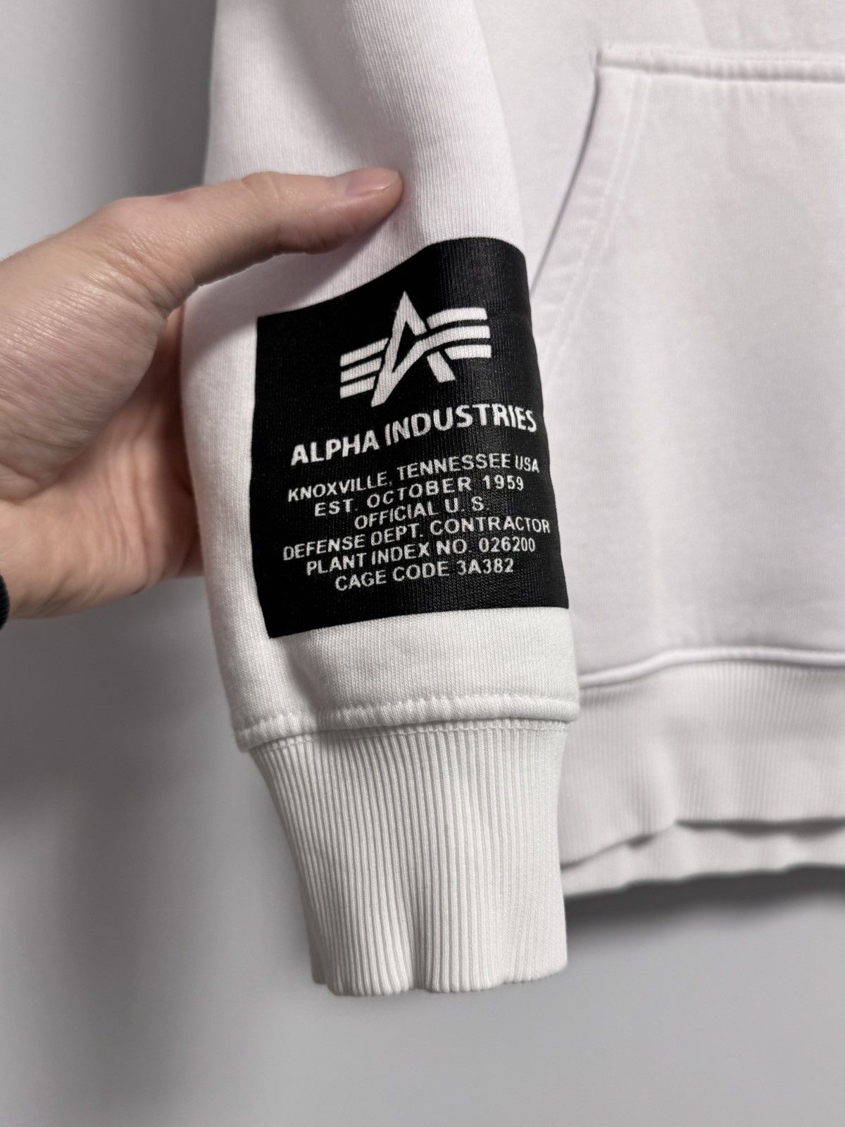 Alpha Industries × Vintage Alpha Industries Y2K style hoodie Size US L / EU 52-54 / 3 - 4 Thumbnail