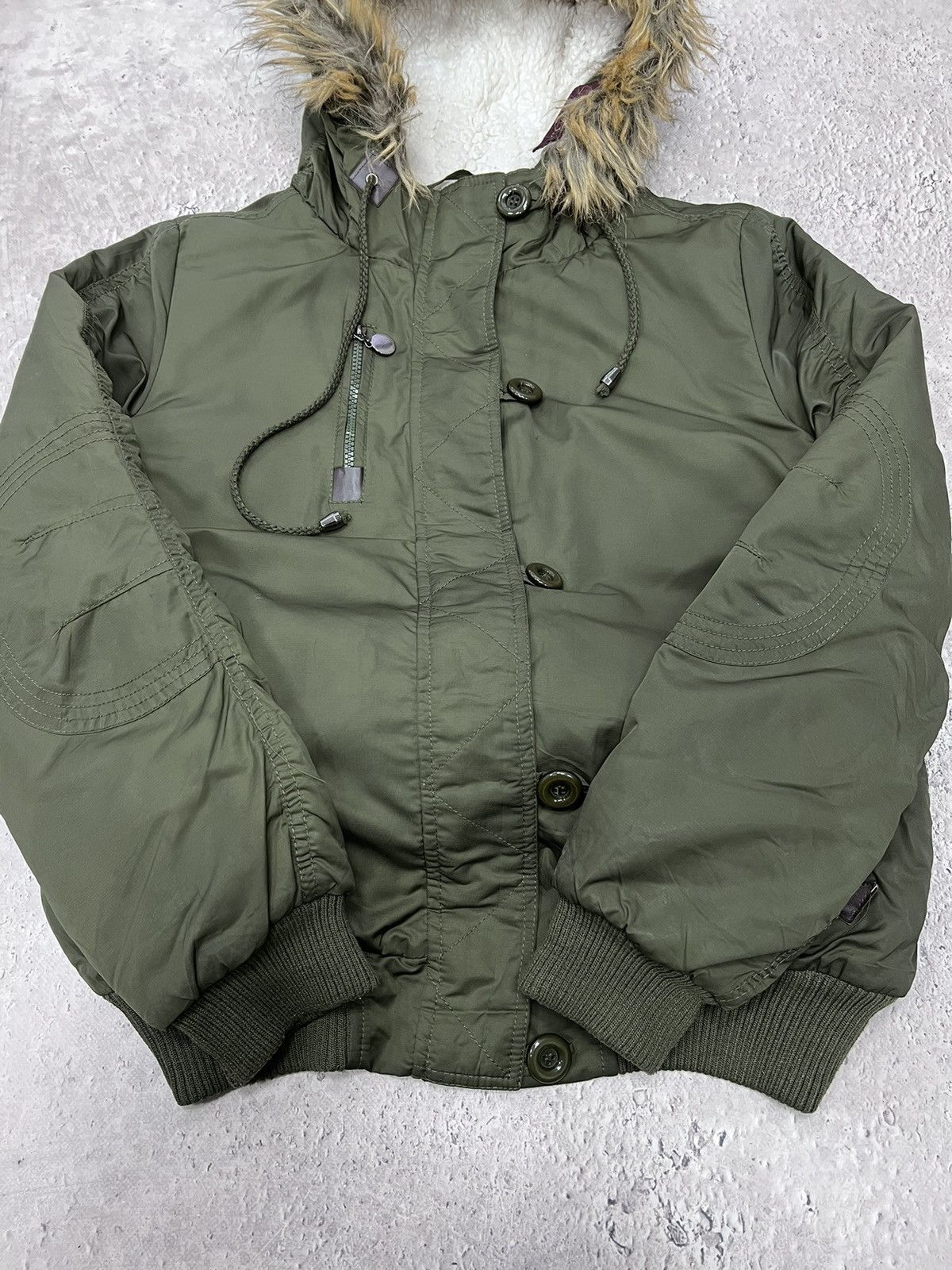 Hysteric Glamour × If Six Was Nine × Le Grande Bleu (L.G.B.) Japanese Punk Grunge Fur bomber STUDDED JACKET opium style Size US M / EU 48-50 / 2 - 12 Thumbnail
