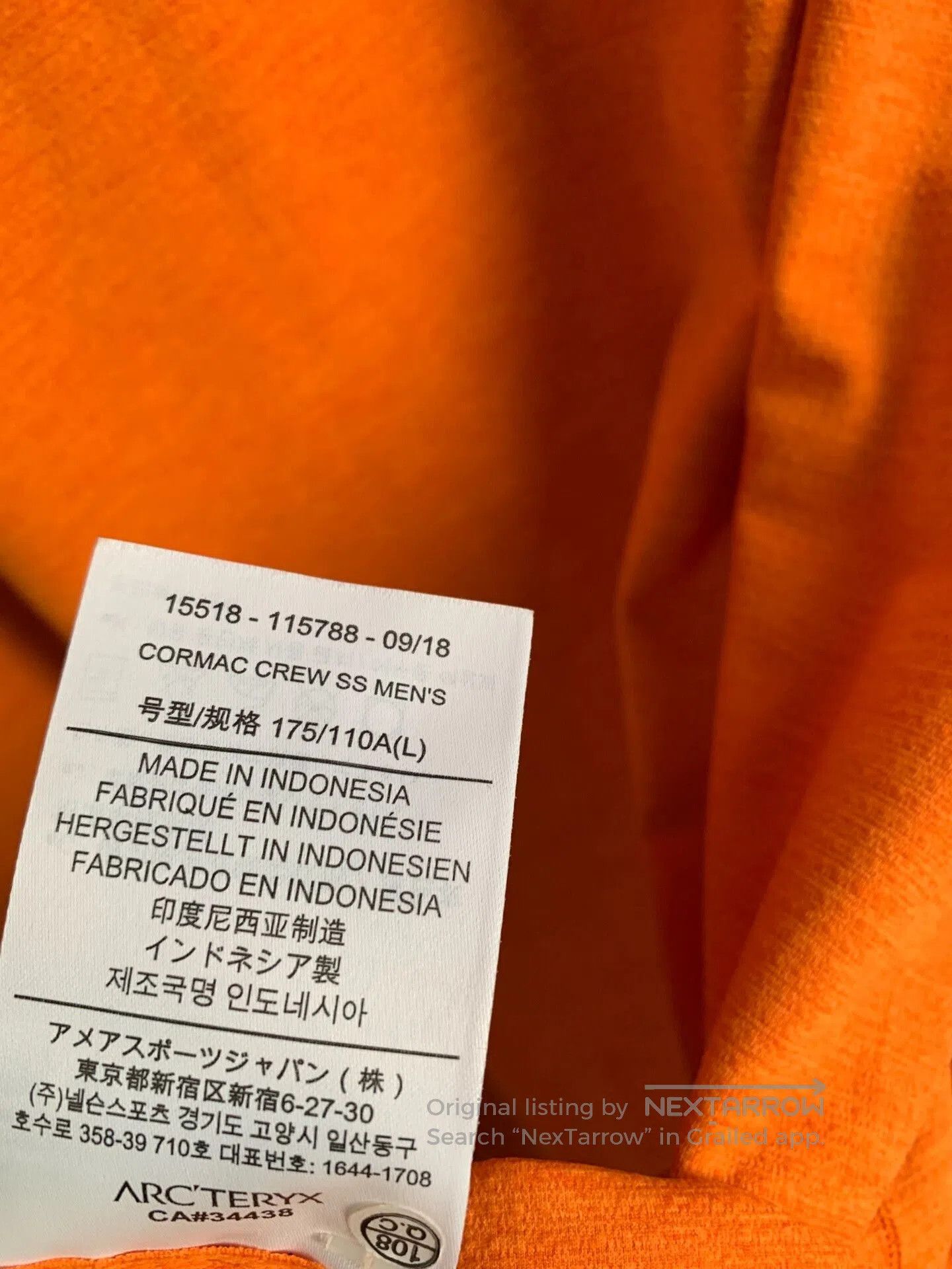 Arc'teryx Arcteryx CORMAC Crew Quick. Size US L / EU 52-54 / 3 - 5 Thumbnail