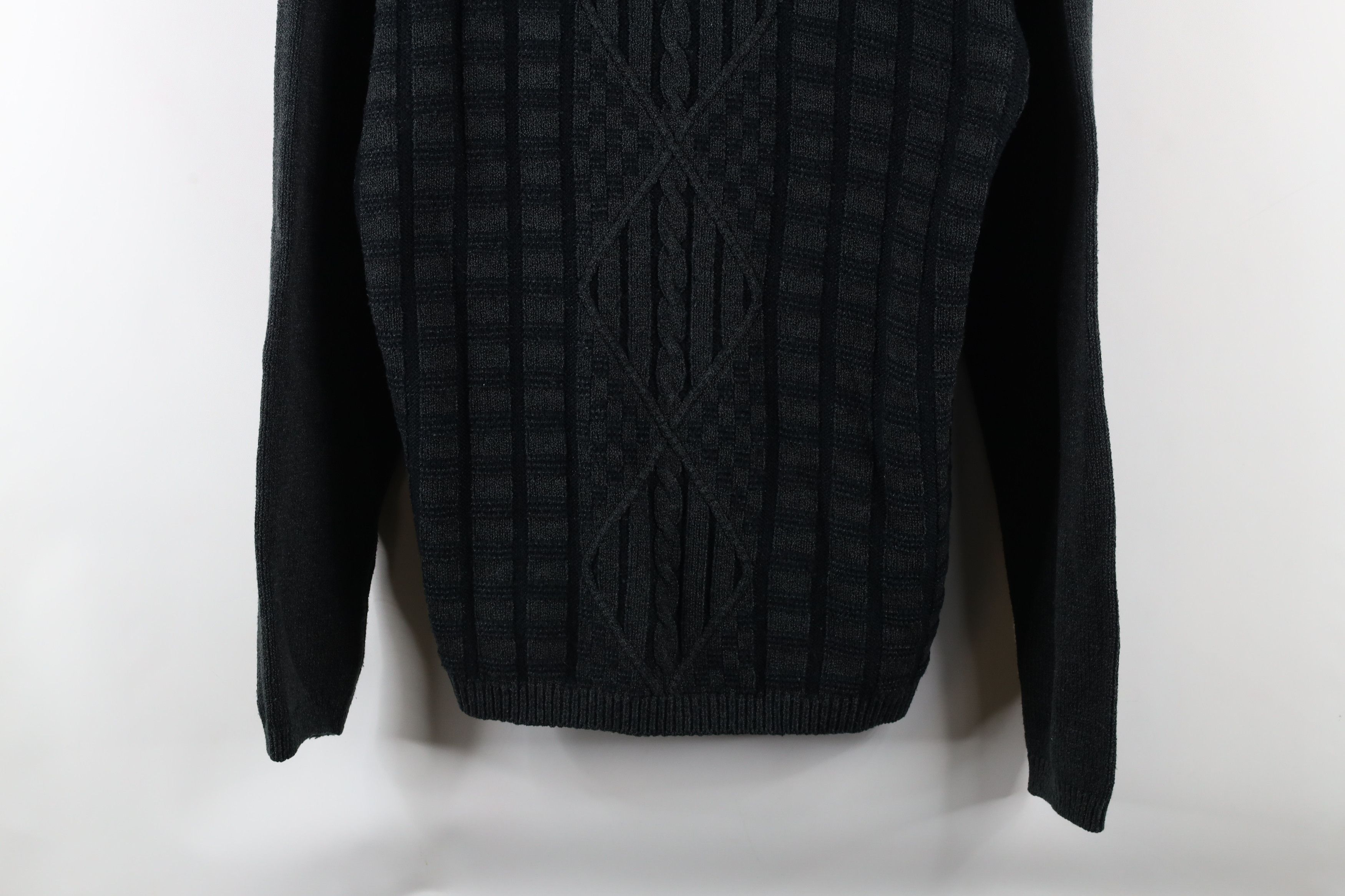 Vintage Vintage 90s Coogi Style Chunky Cabled Knit Cosby Sweater Size US M / EU 48-50 / 2 - 3 Thumbnail