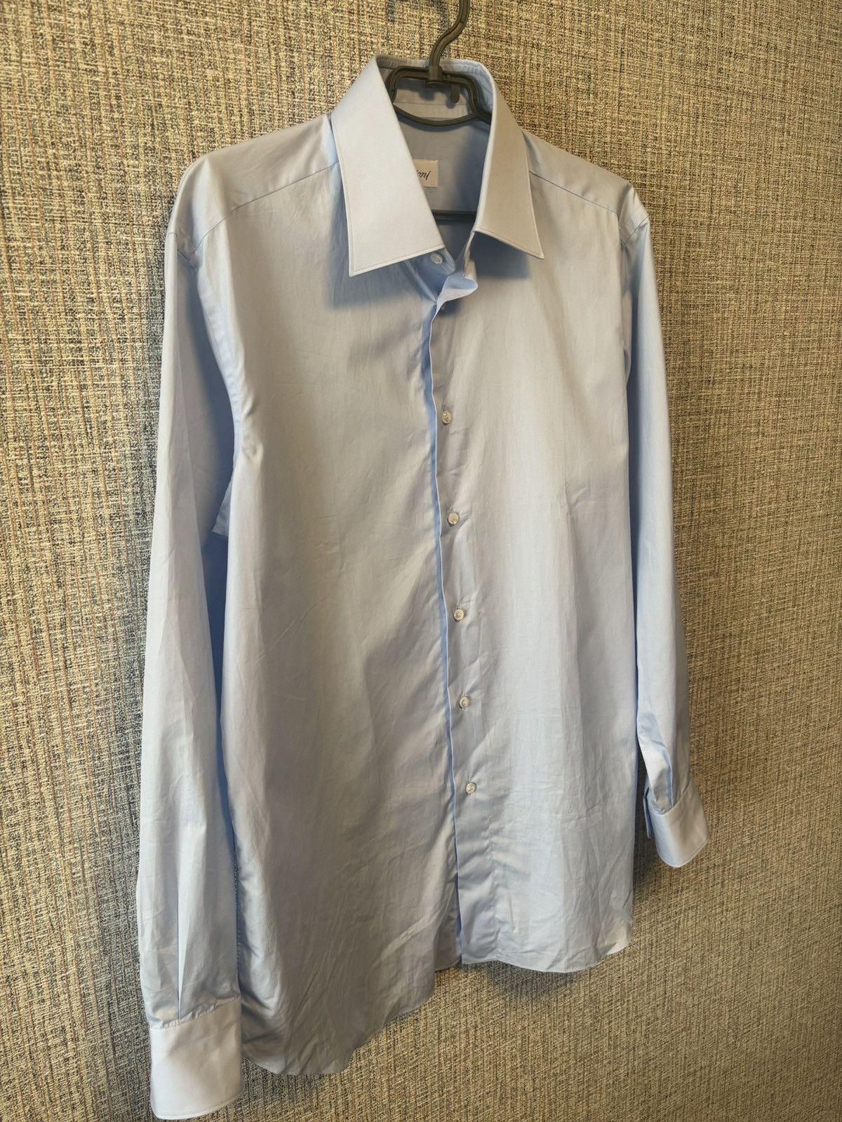 Brioni BRIONI SHIRT MENS BLUE MADE IN ITALY Size US L / EU 52-54 / 3 - 3 Thumbnail