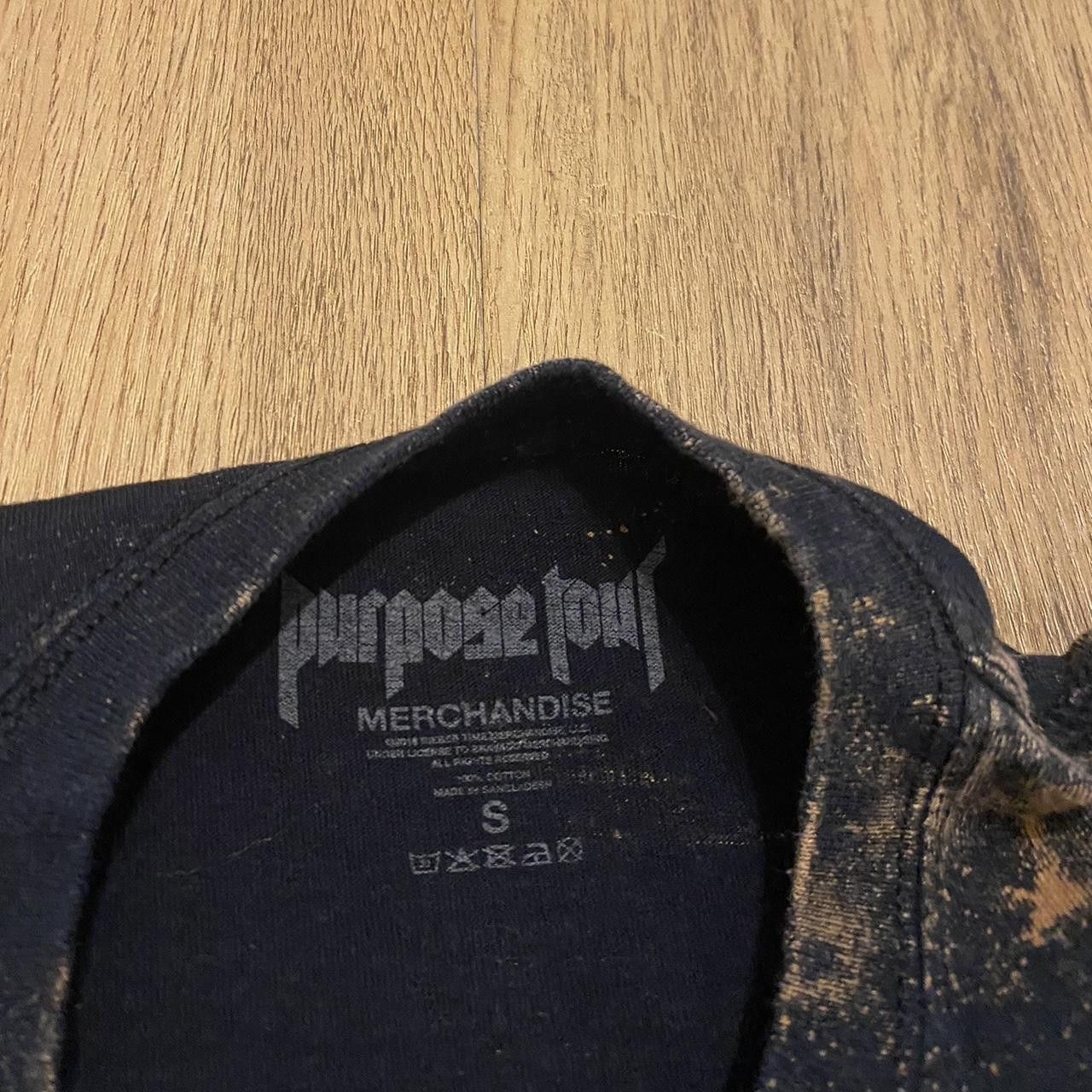 Other Justin Bieber Purpose Tour bleached t-shirt Size US S / EU 44-46 / 1 - 5 Thumbnail