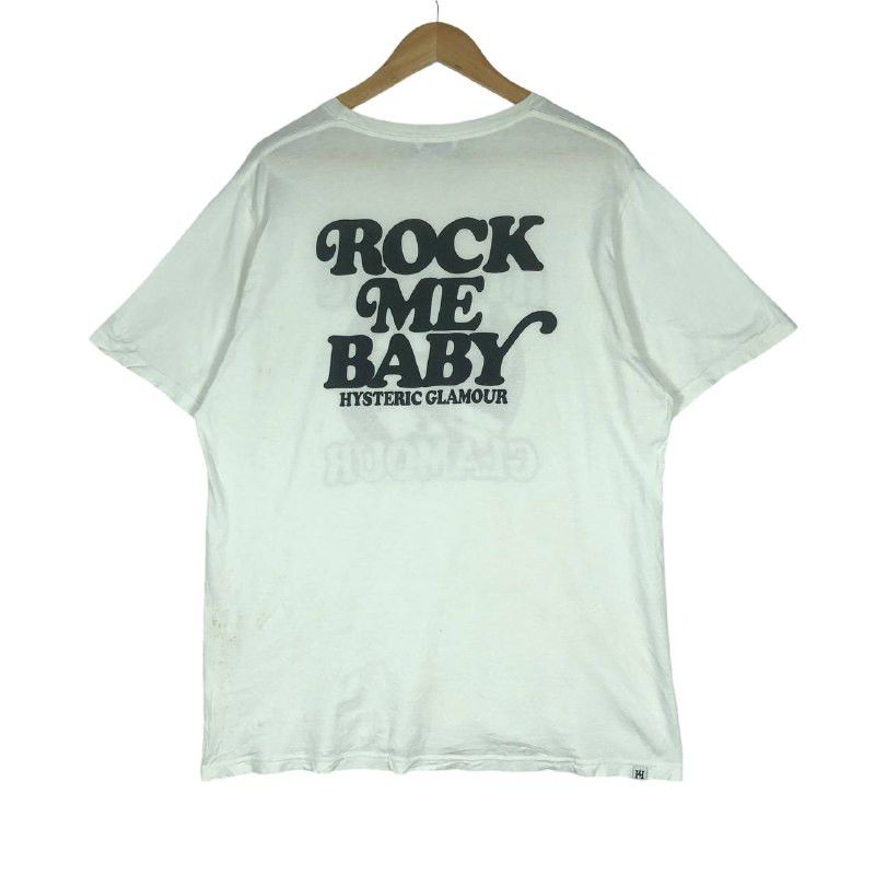 Hysteric Glamour Vintage Hysteric Glamour "Rock Me Baby" men t-shirt Size US XL / EU 56 / 4 - 6 Thumbnail