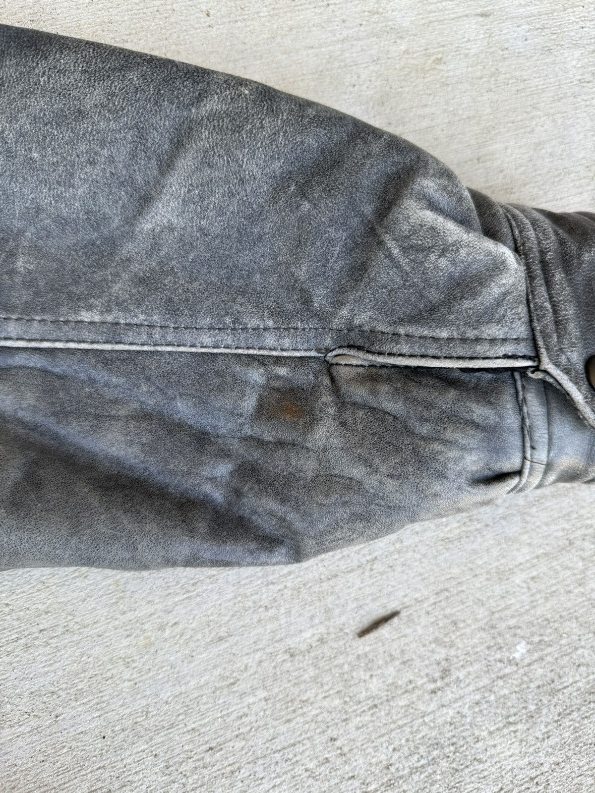 Designer × Genuine Leather × Vintage Vintage 80’s Greenwich Leather Jacket Size US M / EU 48-50 / 2 - 11 Thumbnail