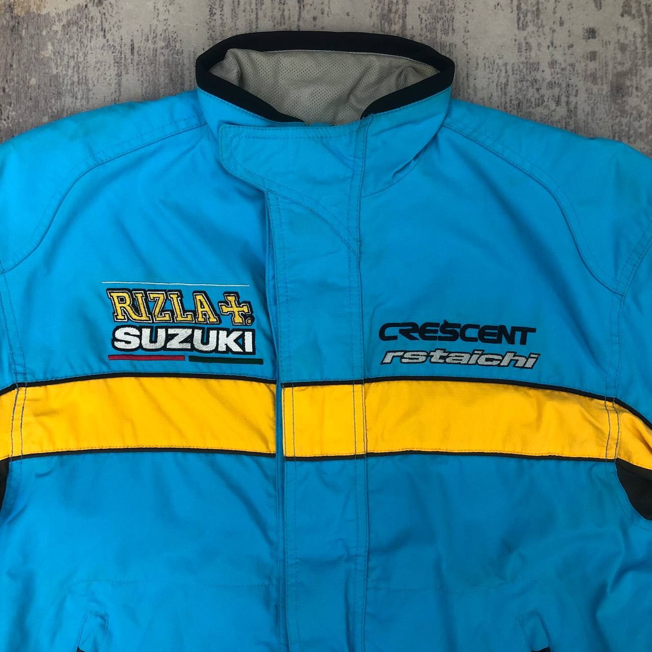 Japanese Brand Y515 RIZLA SUZUKI RS-TAICHI MOTORCYCLE JACKETS Size US L / EU 52-54 / 3 - 5 Thumbnail
