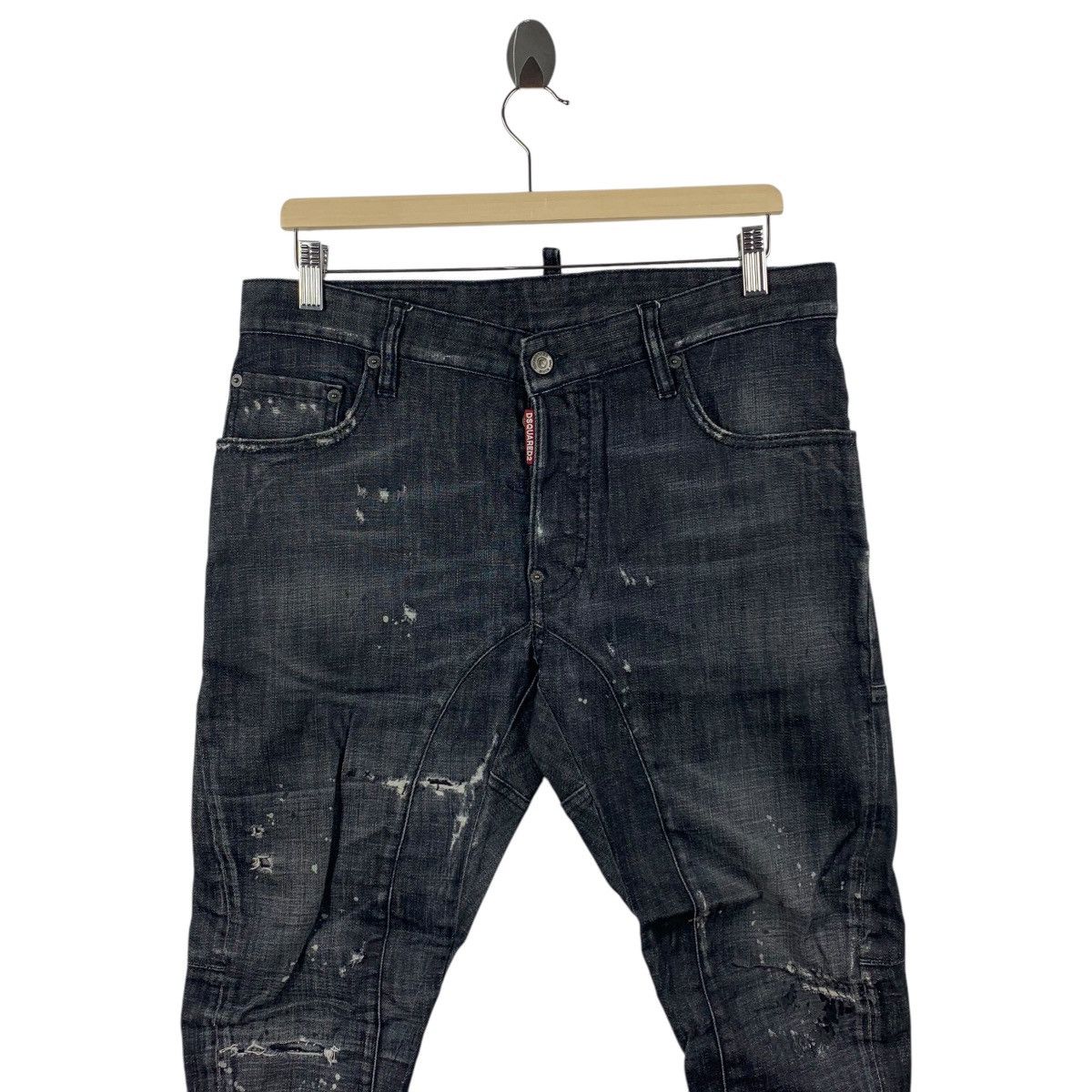 Dsquared2 × Japanese Brand DSQUARED2 distressed biker jeans pants Size US 34 / EU 50 - 2 Thumbnail