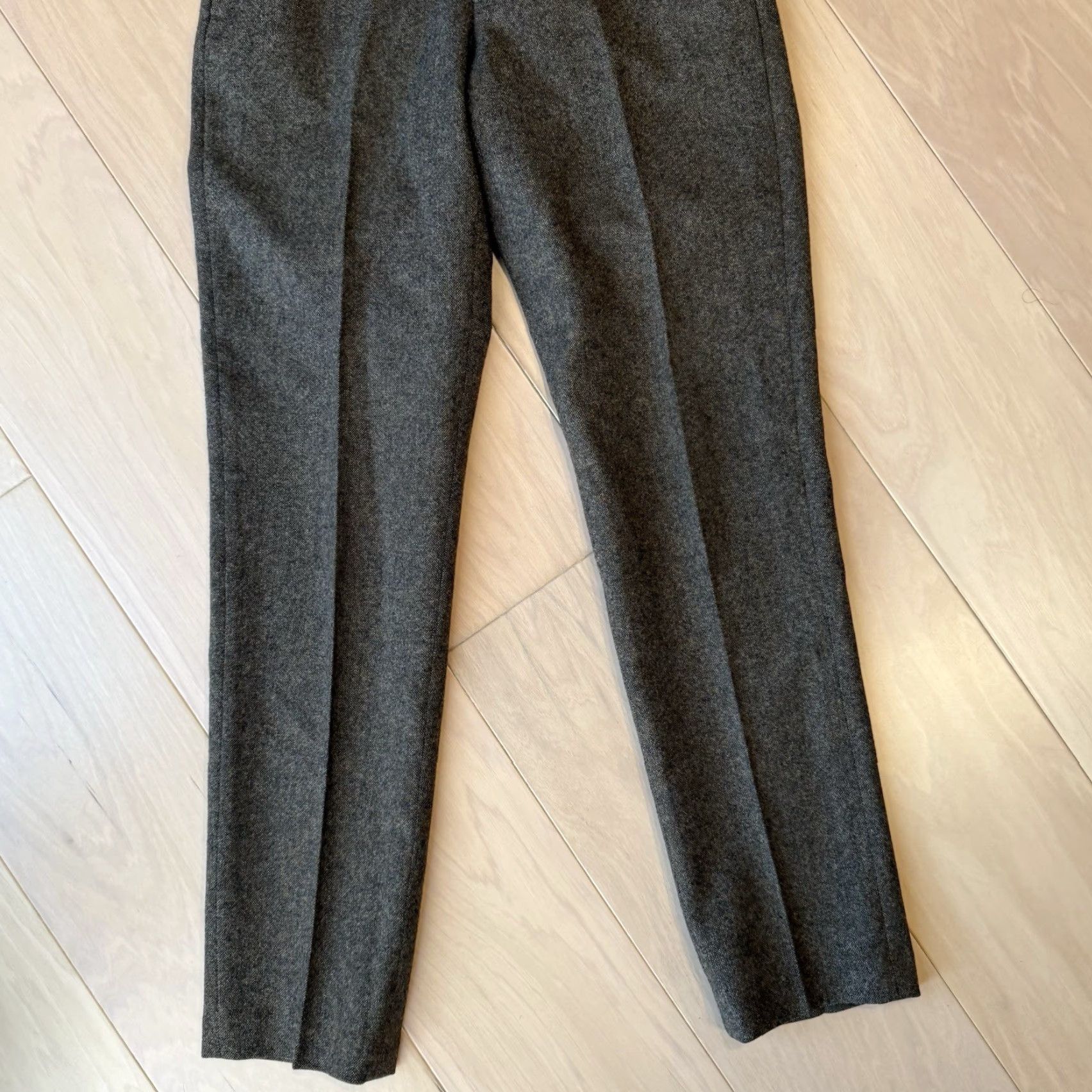 Epaulet VINTAGE Epaulet Wool Pants 27 Brown Made in USA Brooklyn NYC Dress Minimalist Size US 27 - 4 Thumbnail