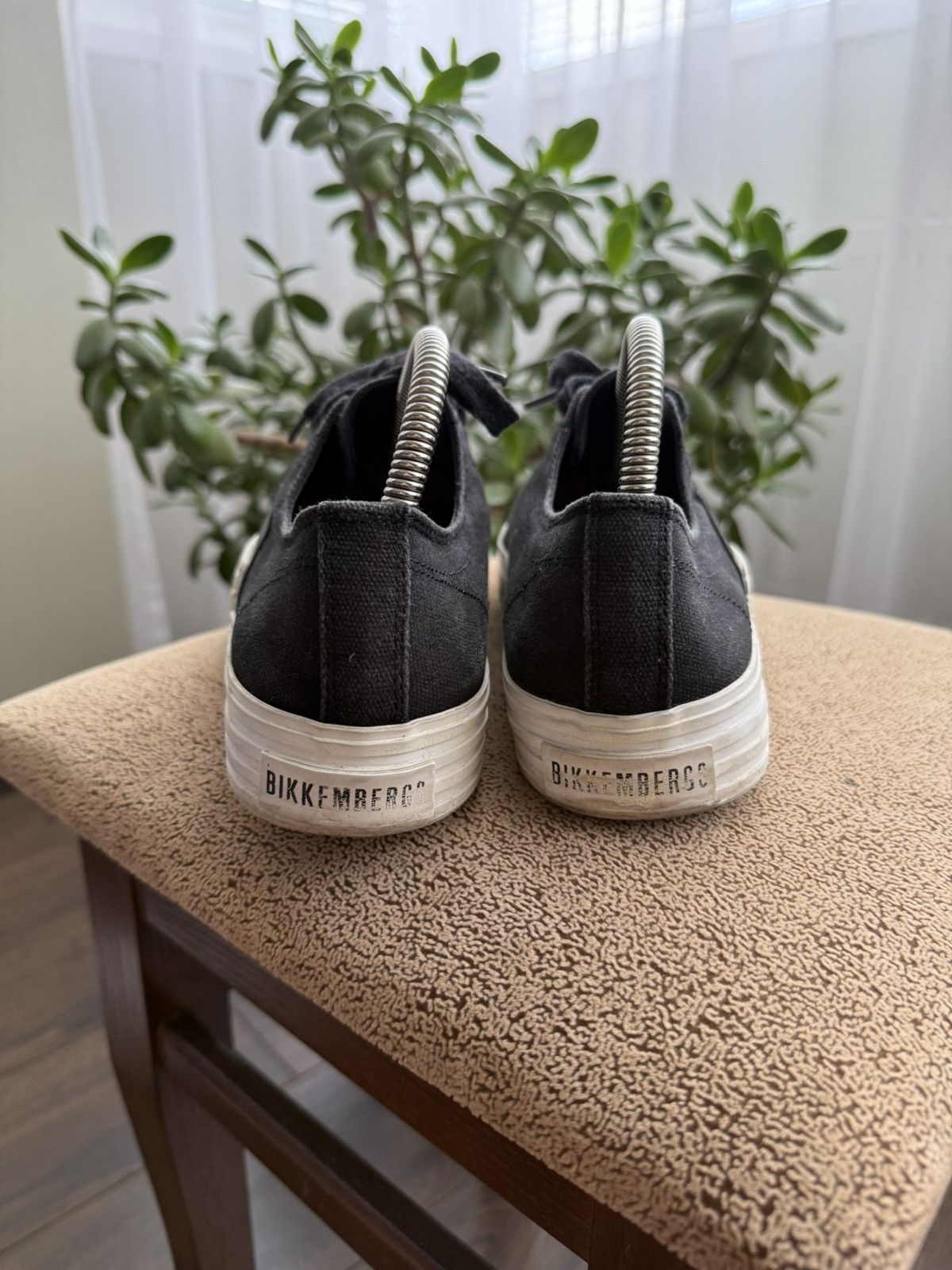 Dirk Bikkembergs Dirk Bikkembergs Black Canvas sneakers Size 38, US 8 Size US 8 / IT 38 - 3 Thumbnail
