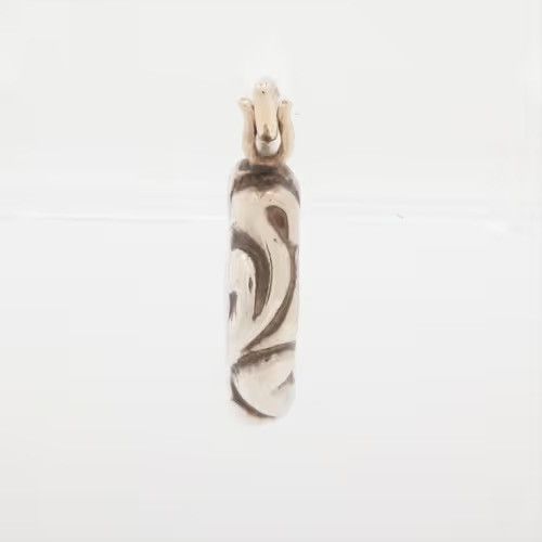 Chrome Hearts Chrome Hearts Tiny Scroll Hoop Earring Size ONE SIZE - 3 Thumbnail