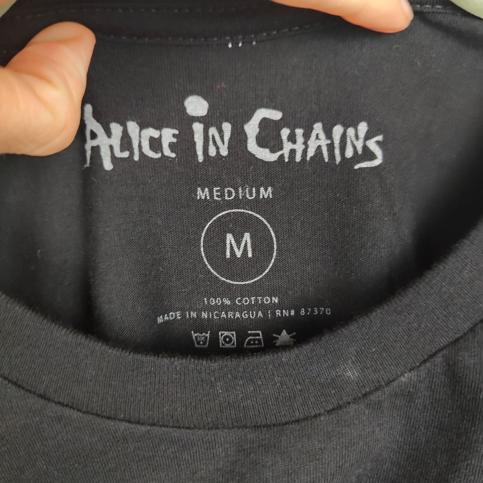 Other Alice in Chains Rainier Fog T-Shirt Mens Medium Black Grunge Size US M / EU 48-50 / 2 - 4 Thumbnail