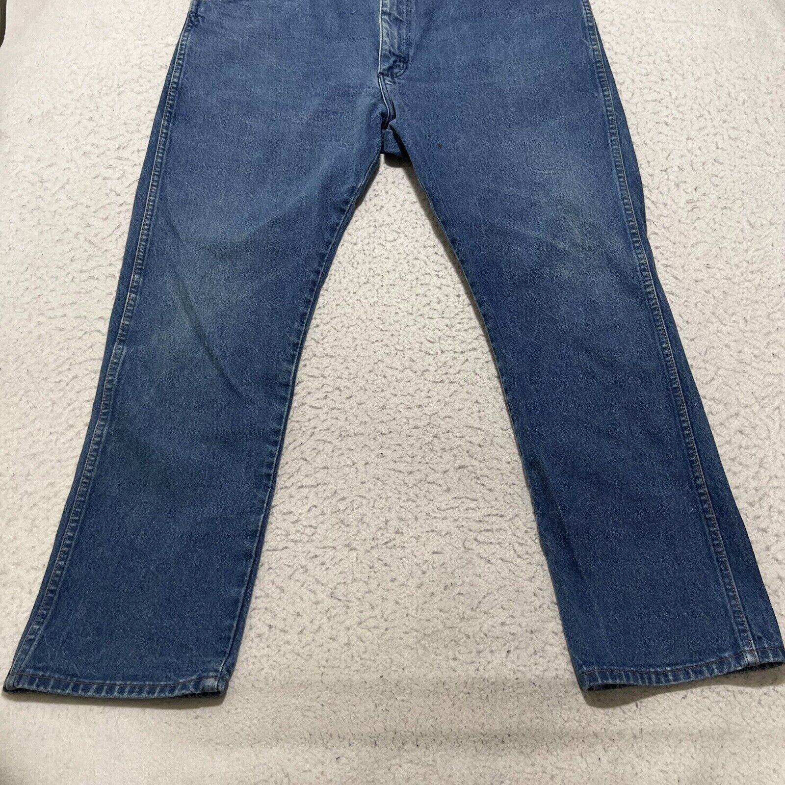 Wrangler Vintage Wrangler Western Straight Denim Blue Jeans Size US 38 / EU 54 - 5 Thumbnail