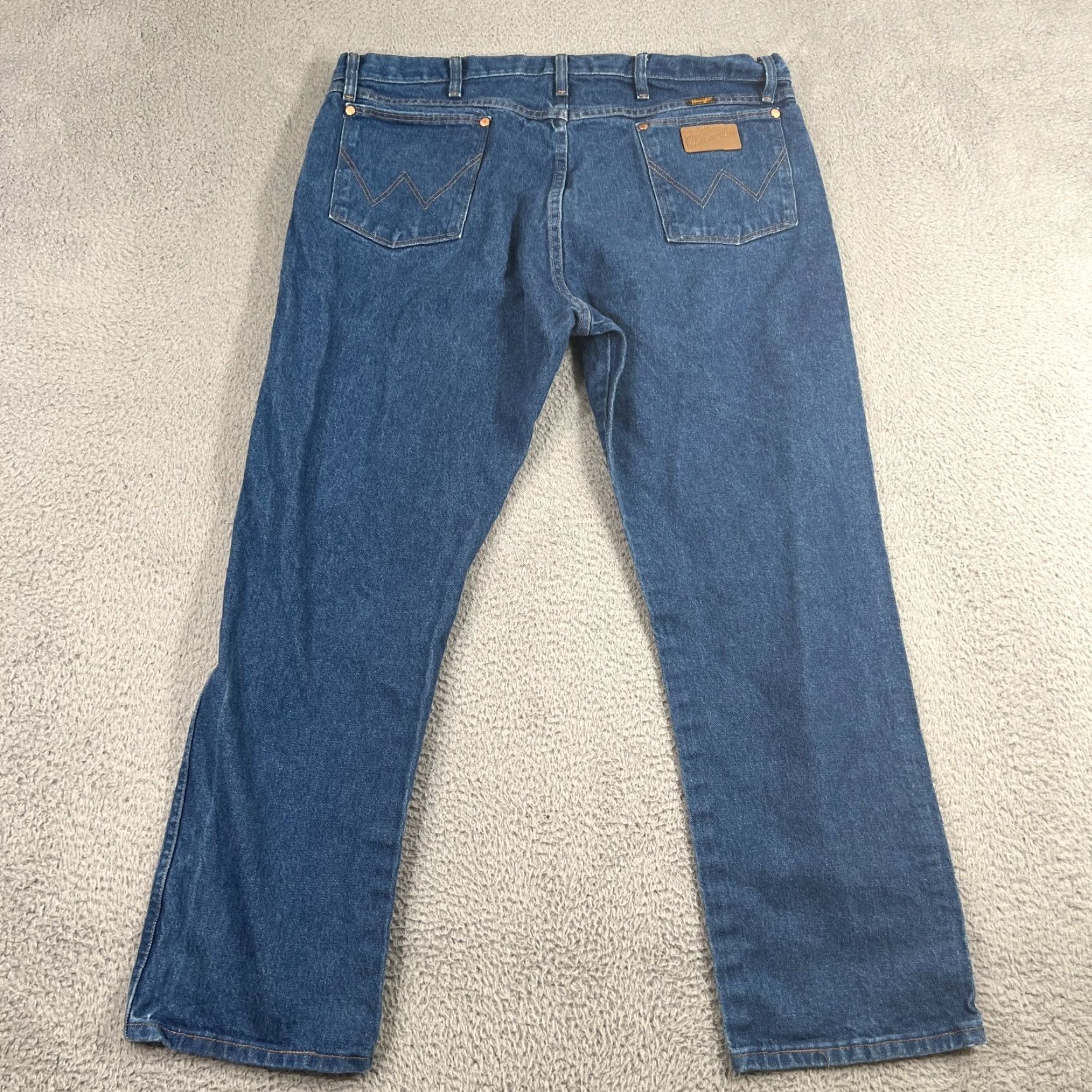 Wrangler VINTAGE Wrangler Cowboy Cut Jeans Men 40x30 Blue Western Denim 13MWZPW Size US 40 / EU 56 - 6 Thumbnail