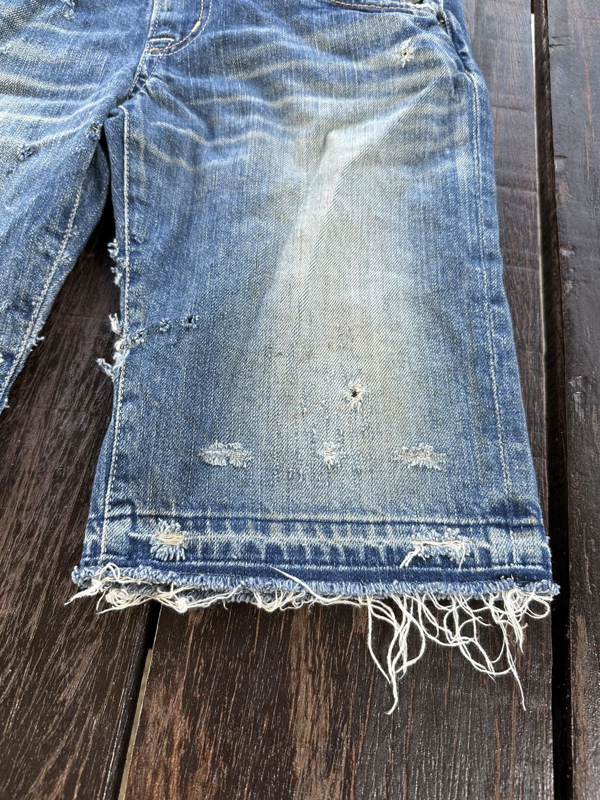 Hysteric Glamour × Vintage Vintage hysteric glamour overall short denim rare design Size 30" / US 8 / IT 44 - 6 Thumbnail