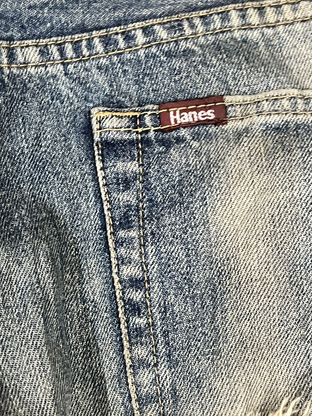 Beauty Beast Vintage Hanes Mudwash Jeans Size US 32 / EU 48 - 10 Thumbnail