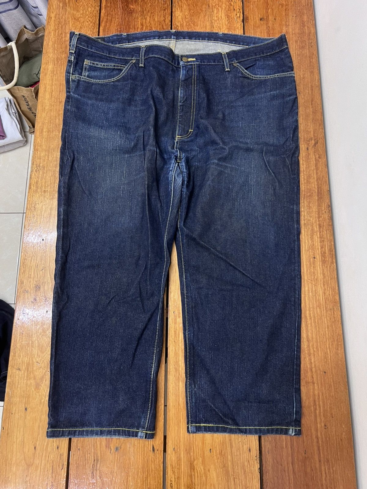 Edwin JapaneseBrand Edwin Oversize Denim Jeans Pant Size US 44 / EU 60 - 8 Thumbnail